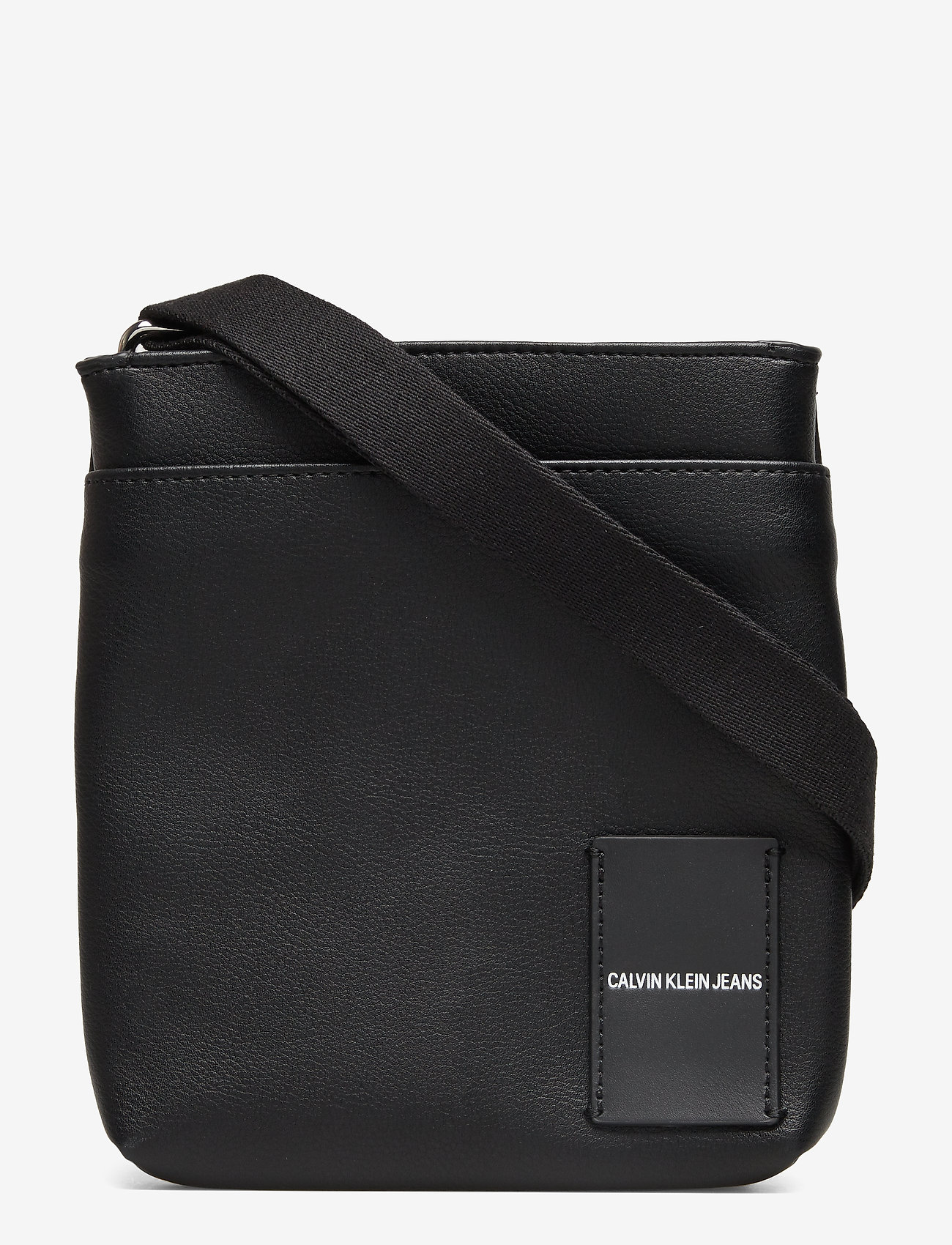 Calvin Klein - COATED CANVAS MICRO FLAT PACK - black - 0