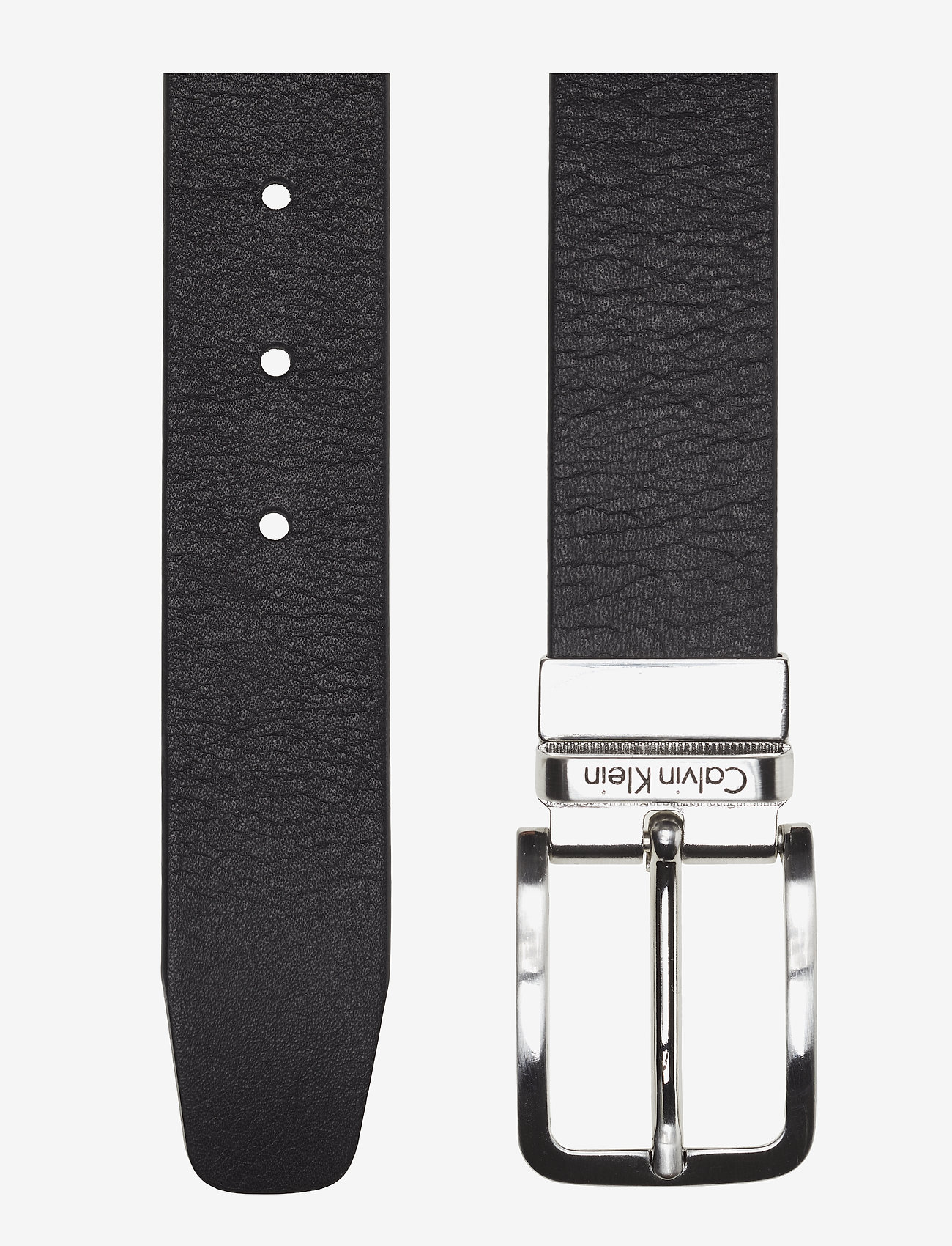 Calvin Klein - MINO REV. BELT - black/grey - 1