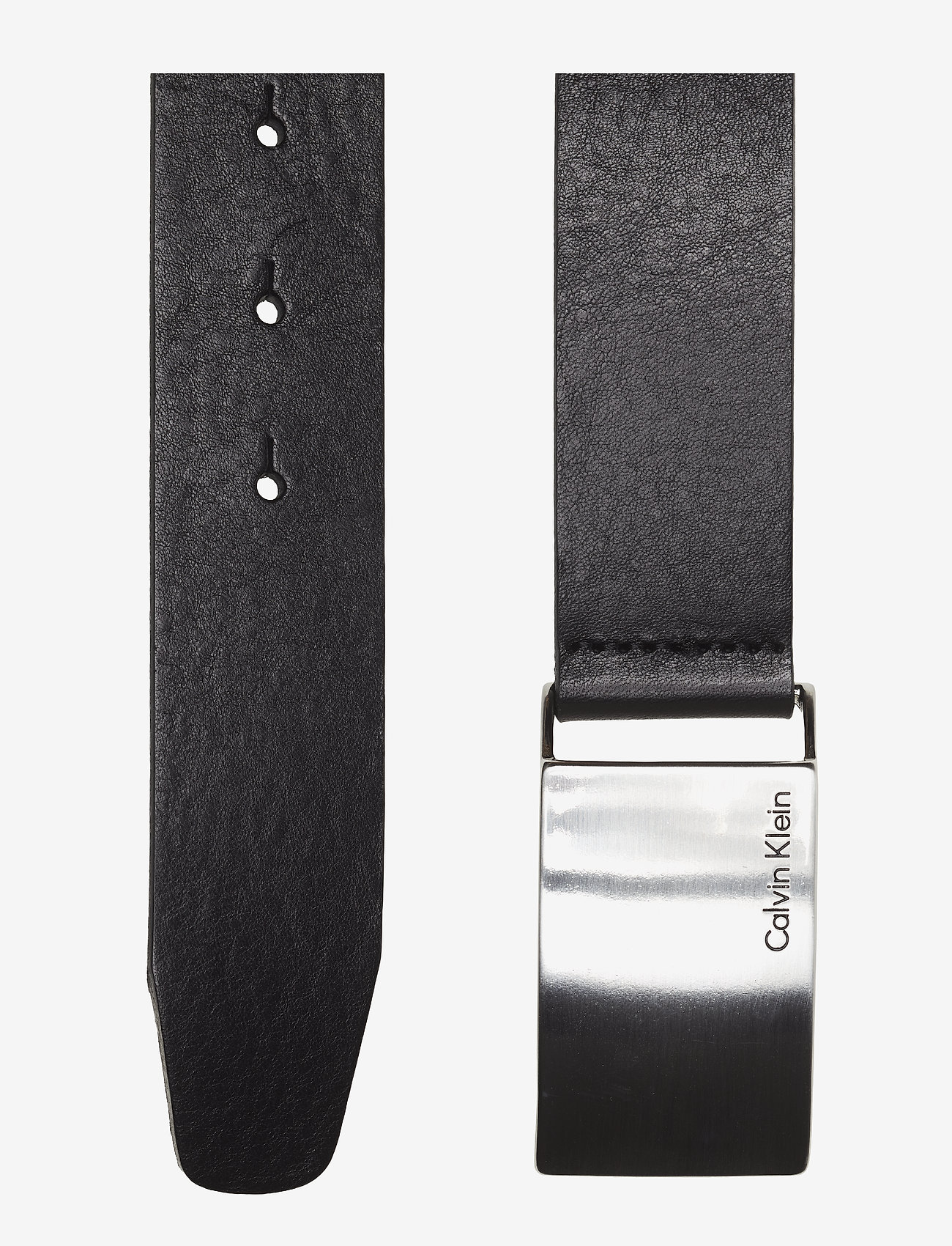 Calvin Klein - MINO PLAQUE BELT - black - 1