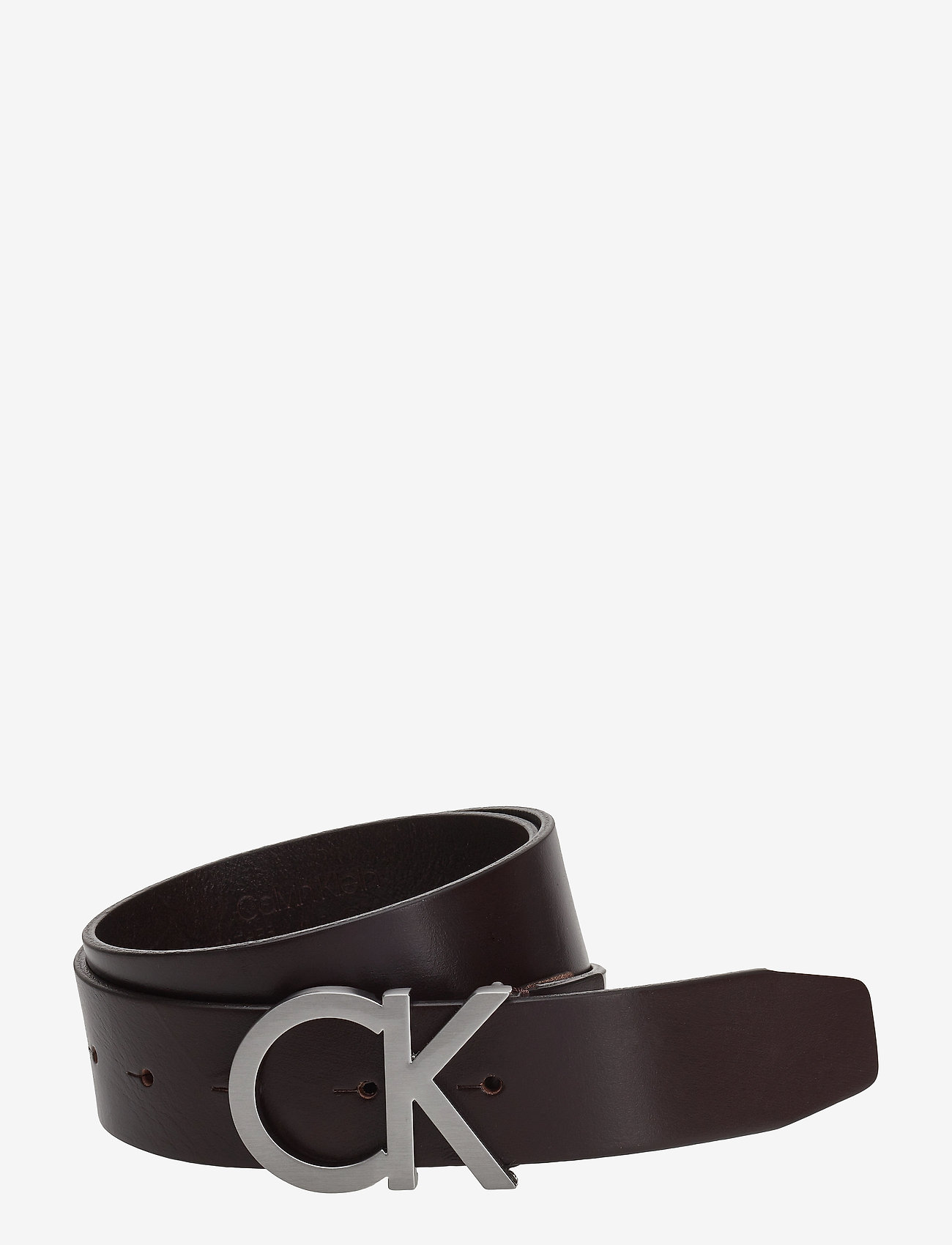 Calvin Klein - CK ADJ. BUCKLE BELT - turkish coffe - 0