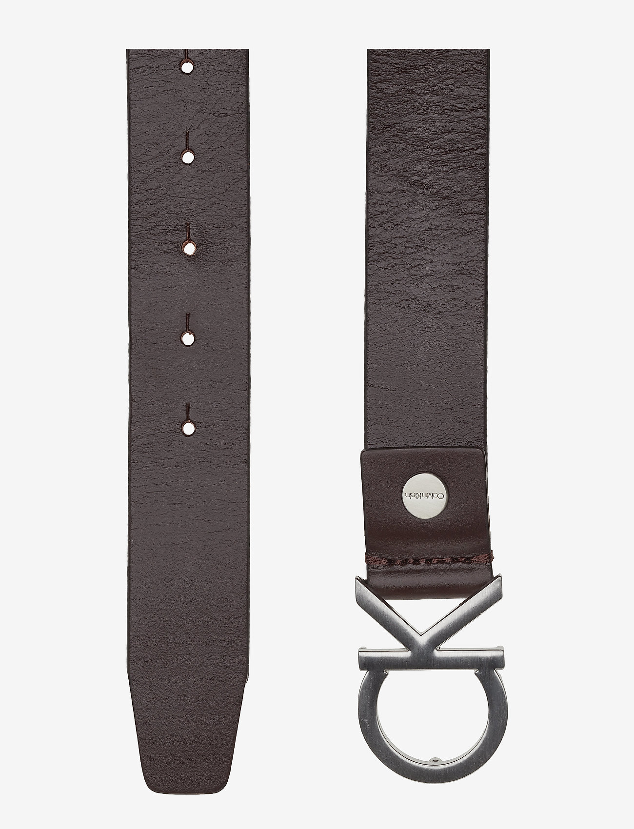 Calvin Klein - CK ADJ. BUCKLE BELT - turkish coffe - 1