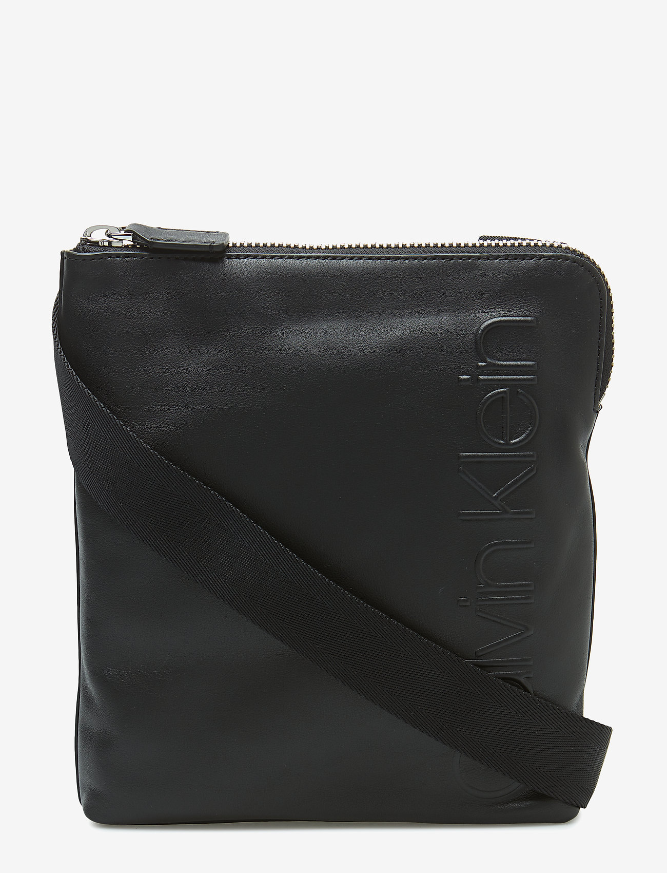 Calvin Klein - STATEMENT ZIP FLAT C - black - 0