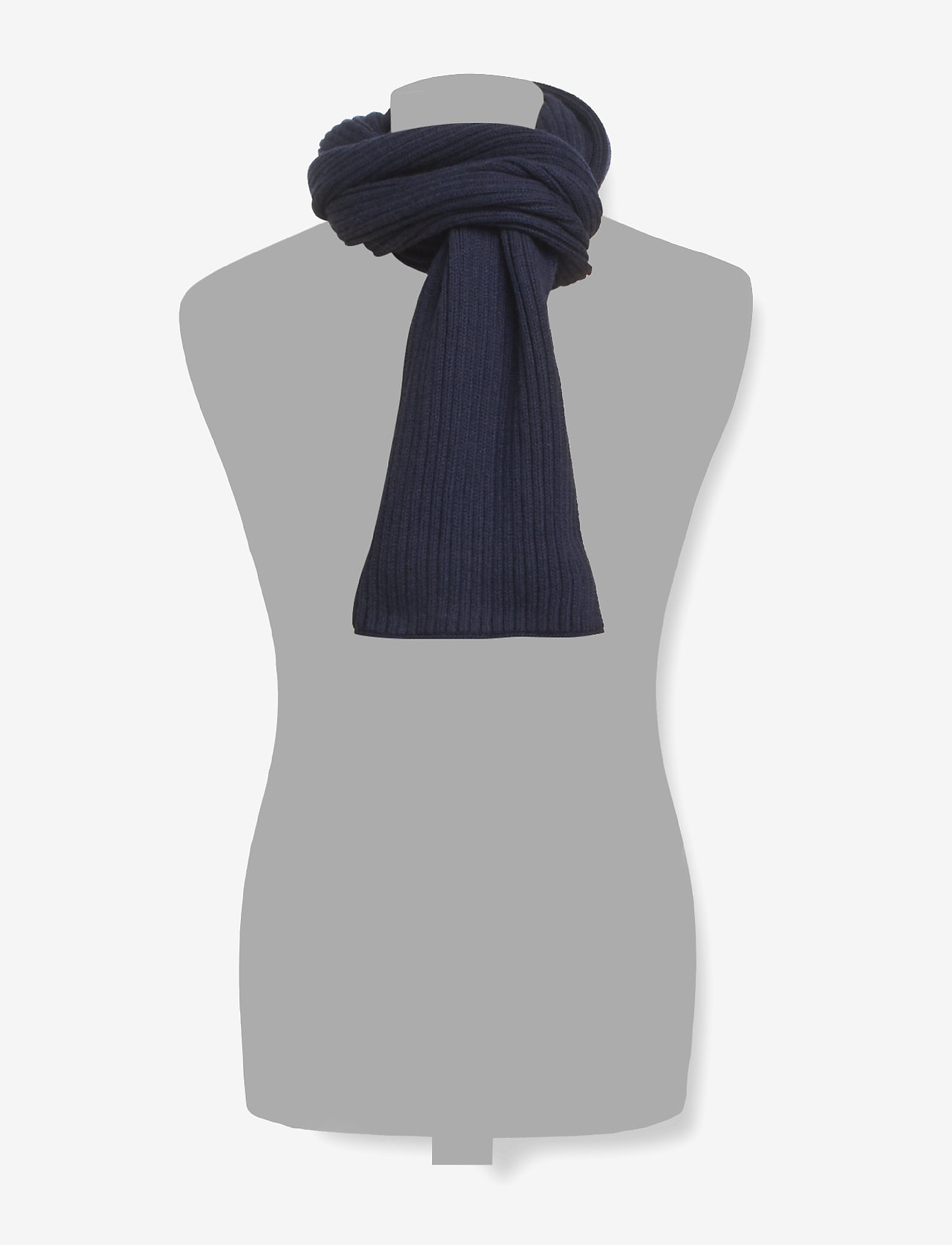 Calvin Klein - BASIC RIB SCARF & BE - dark navy - 2