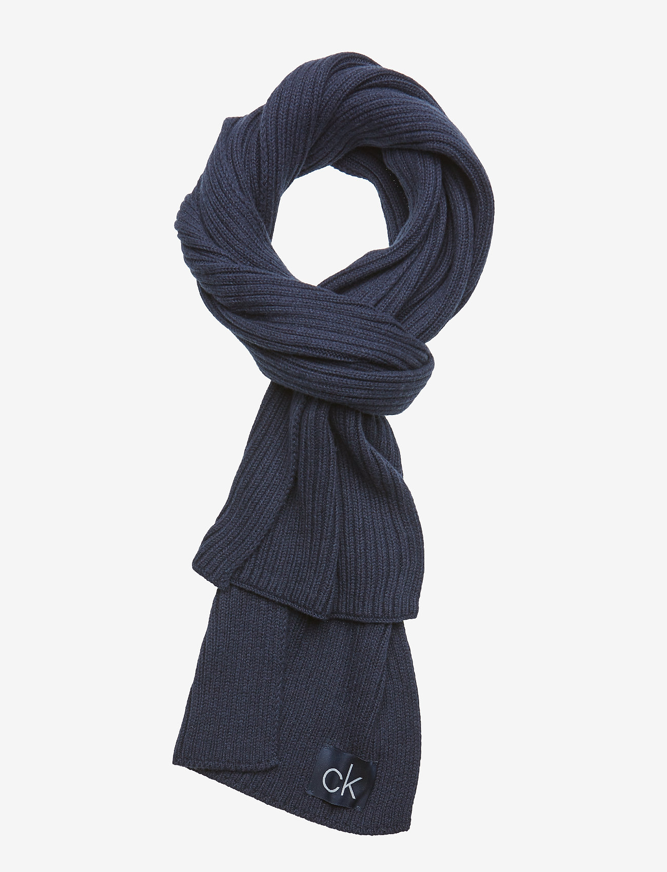 Calvin Klein - BASIC RIB SCARF & BE - dark navy - 1