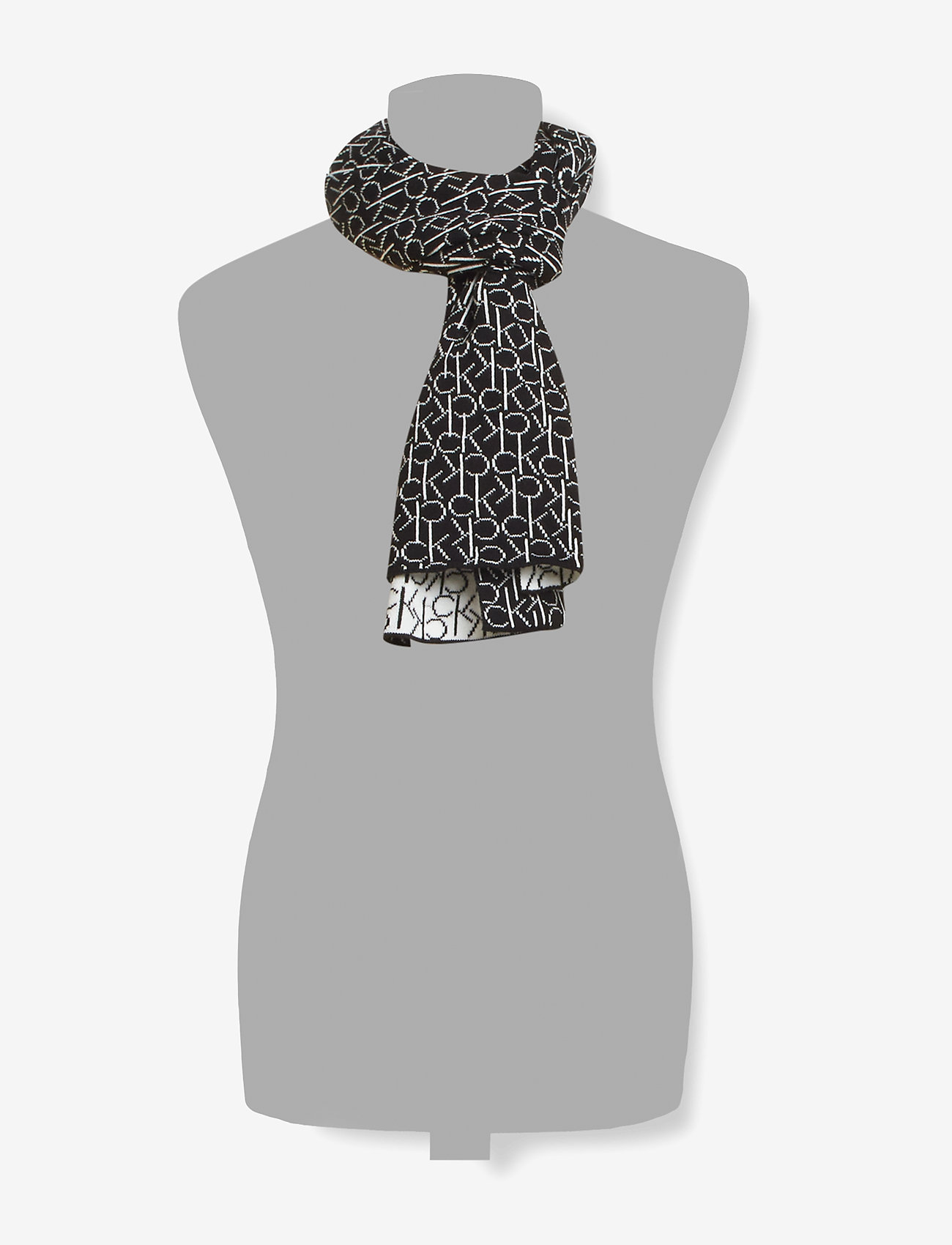 Calvin Klein - CK KNITTED SCARF&BEA - black - 2