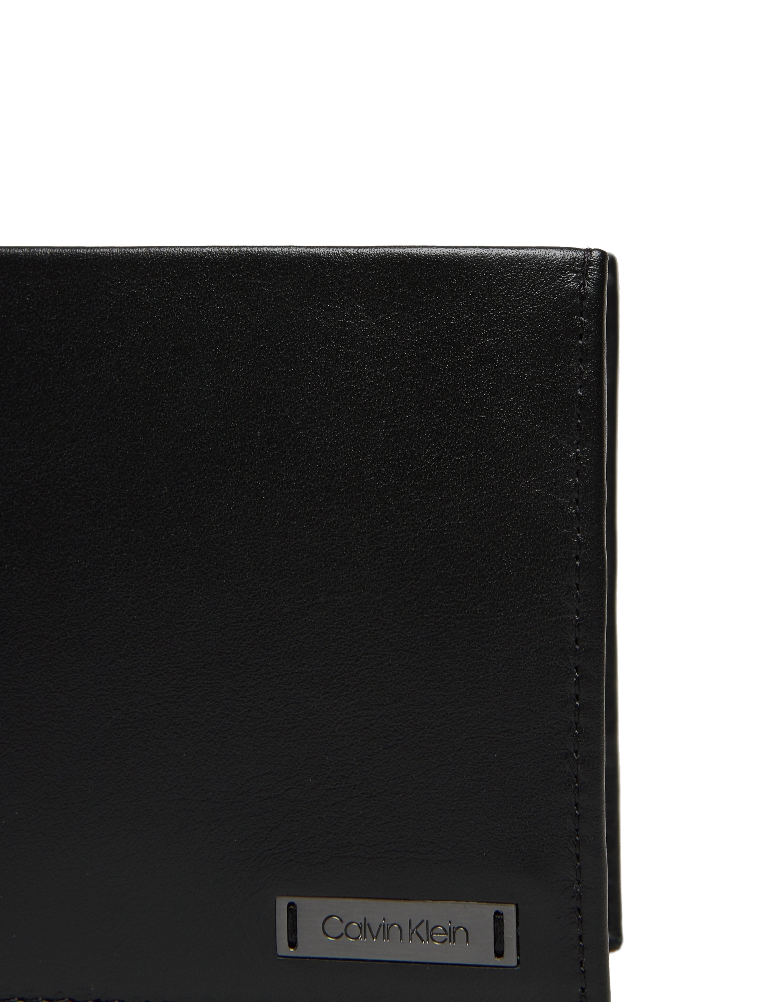 Calvin Klein - SMOOTH W PLAQUE 5 CC COIN - black - 3