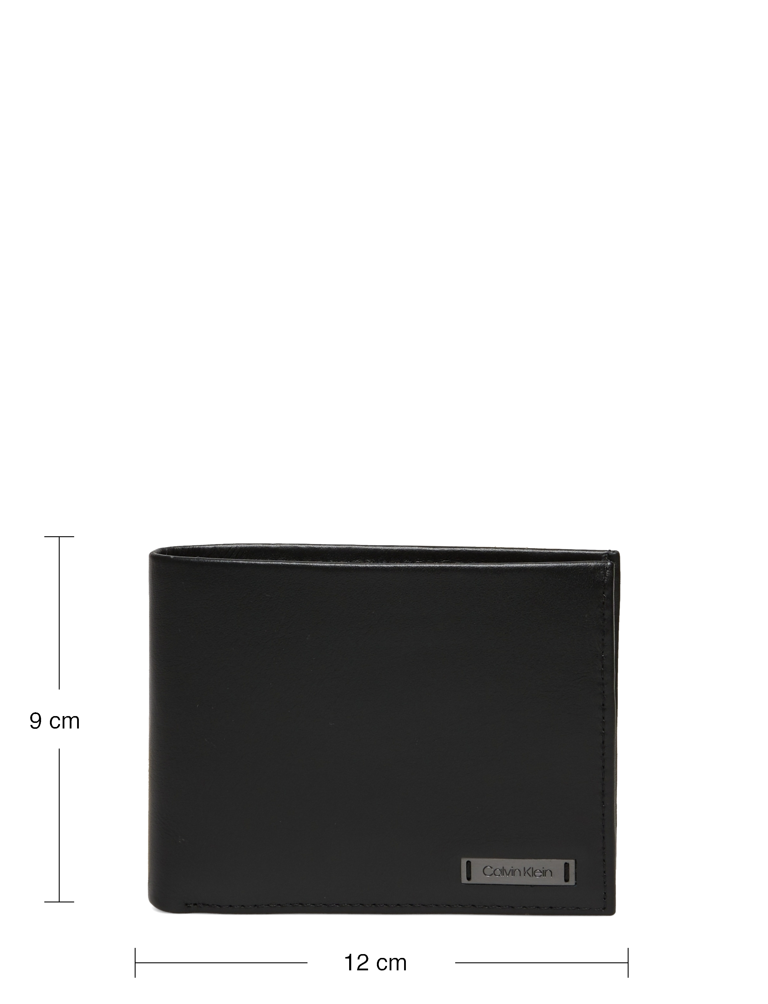 Calvin Klein - SMOOTH W PLAQUE 5 CC COIN - black - 5