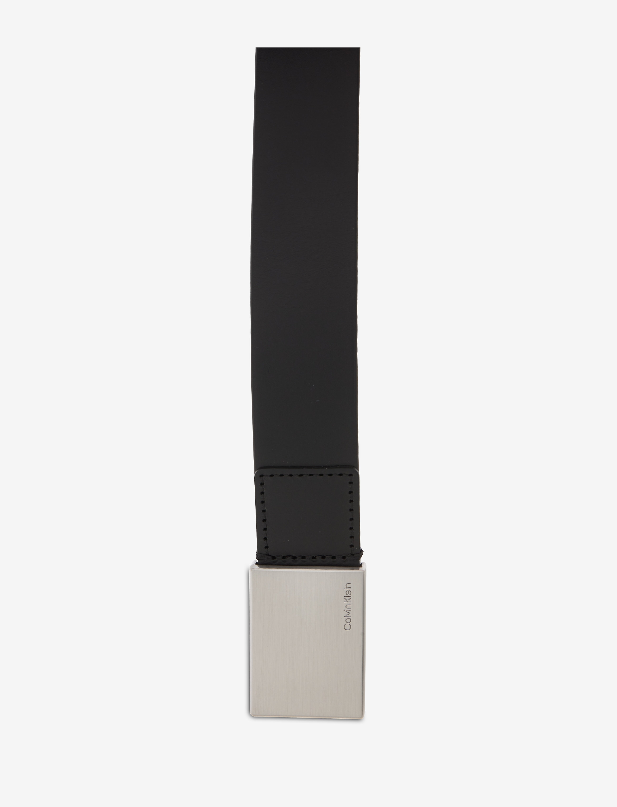 Calvin Klein - FORMAL PLAQUE BELT 3.5CM - black - 2