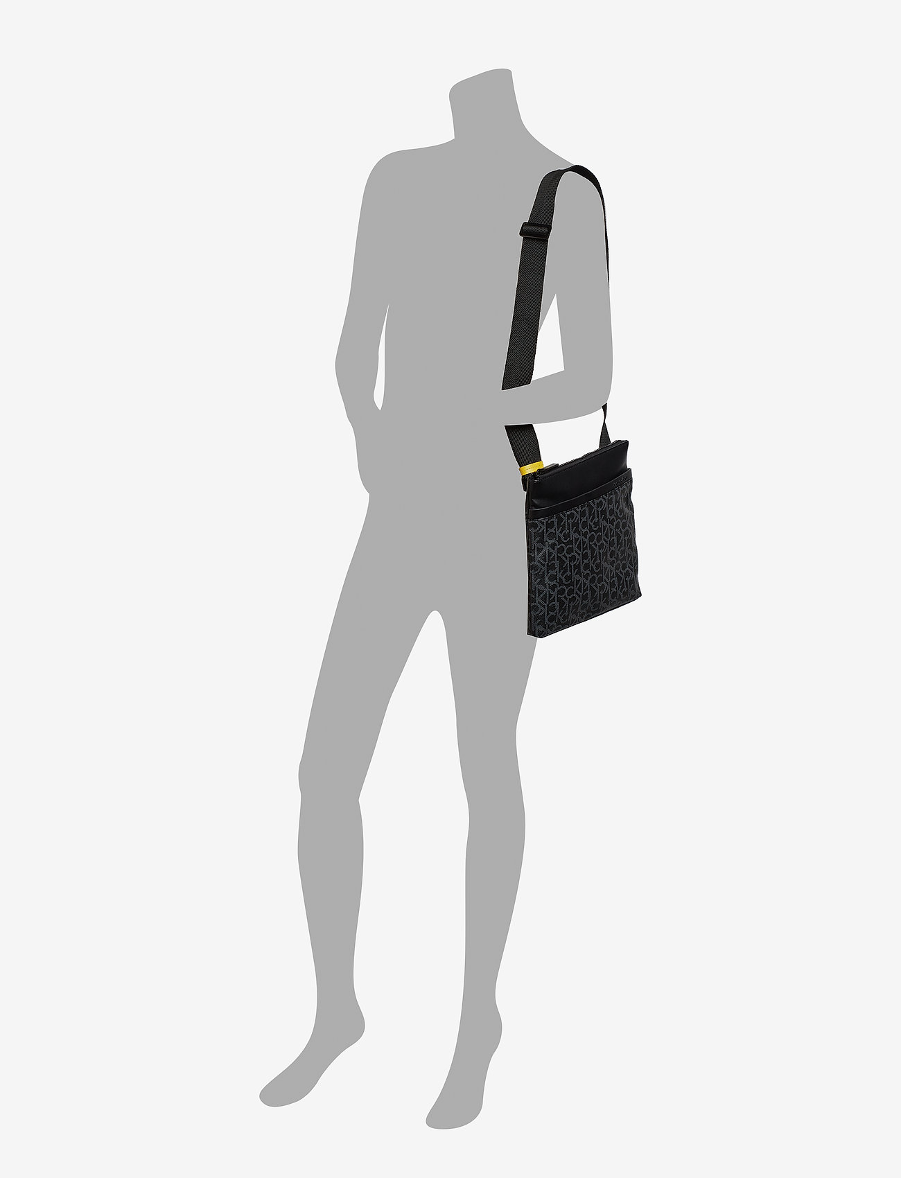 Calvin Klein - CK MONO FLAT CROSSOVER - ck mono black/black - 4