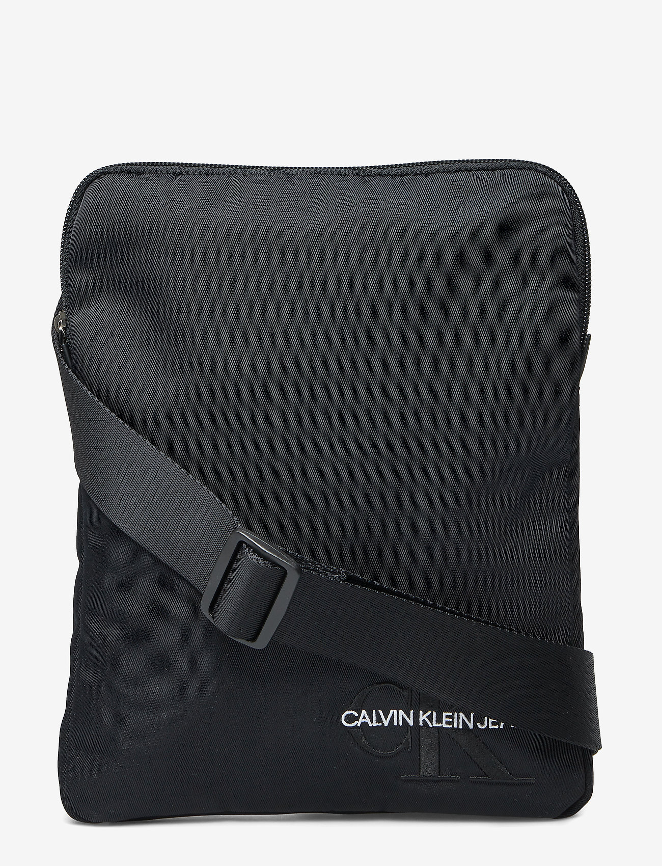 Calvin Klein - MONOGRAM NYLON FLATPACK - black - 0
