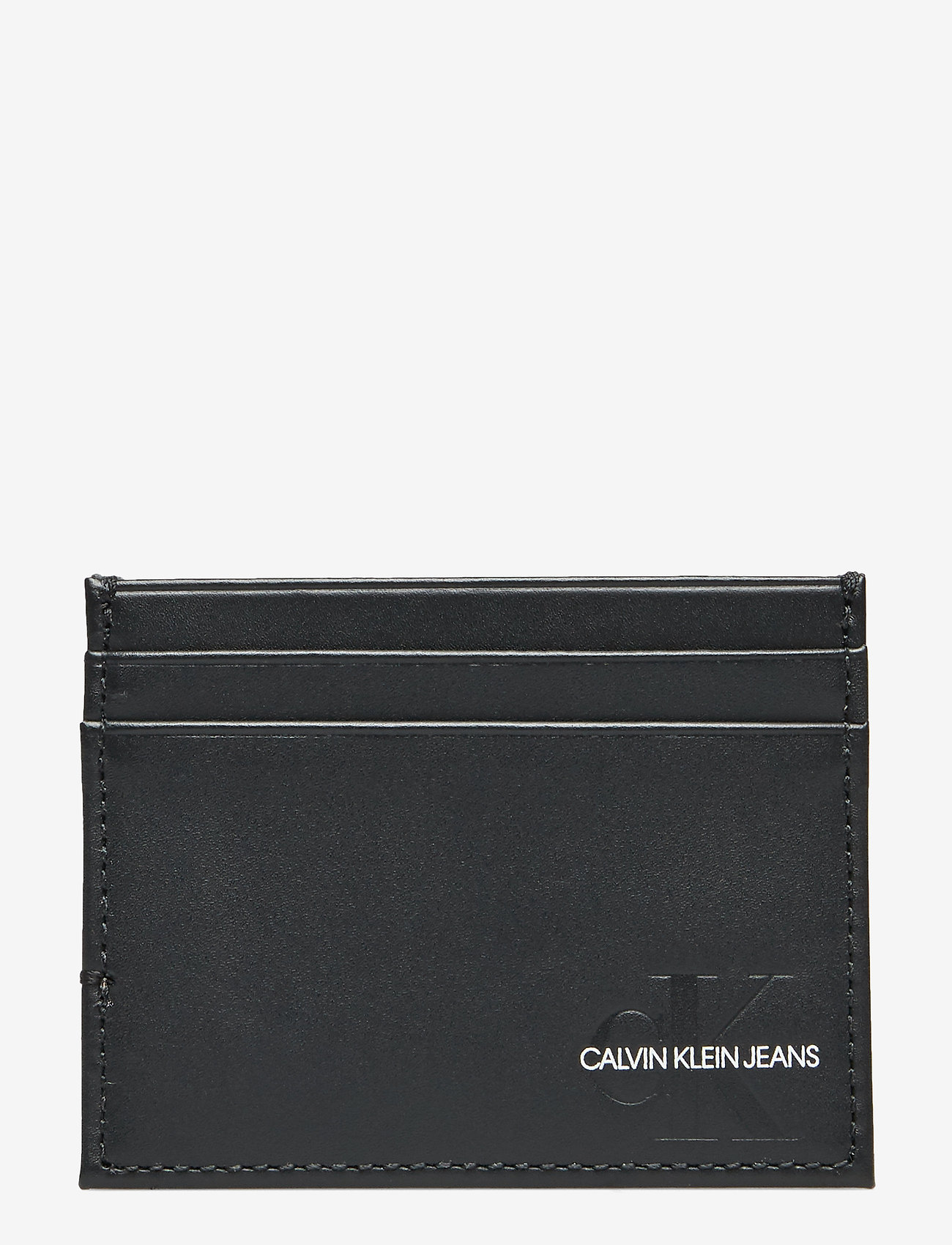 Calvin Klein - MONOGRAM CARDHOLDER - black - 0