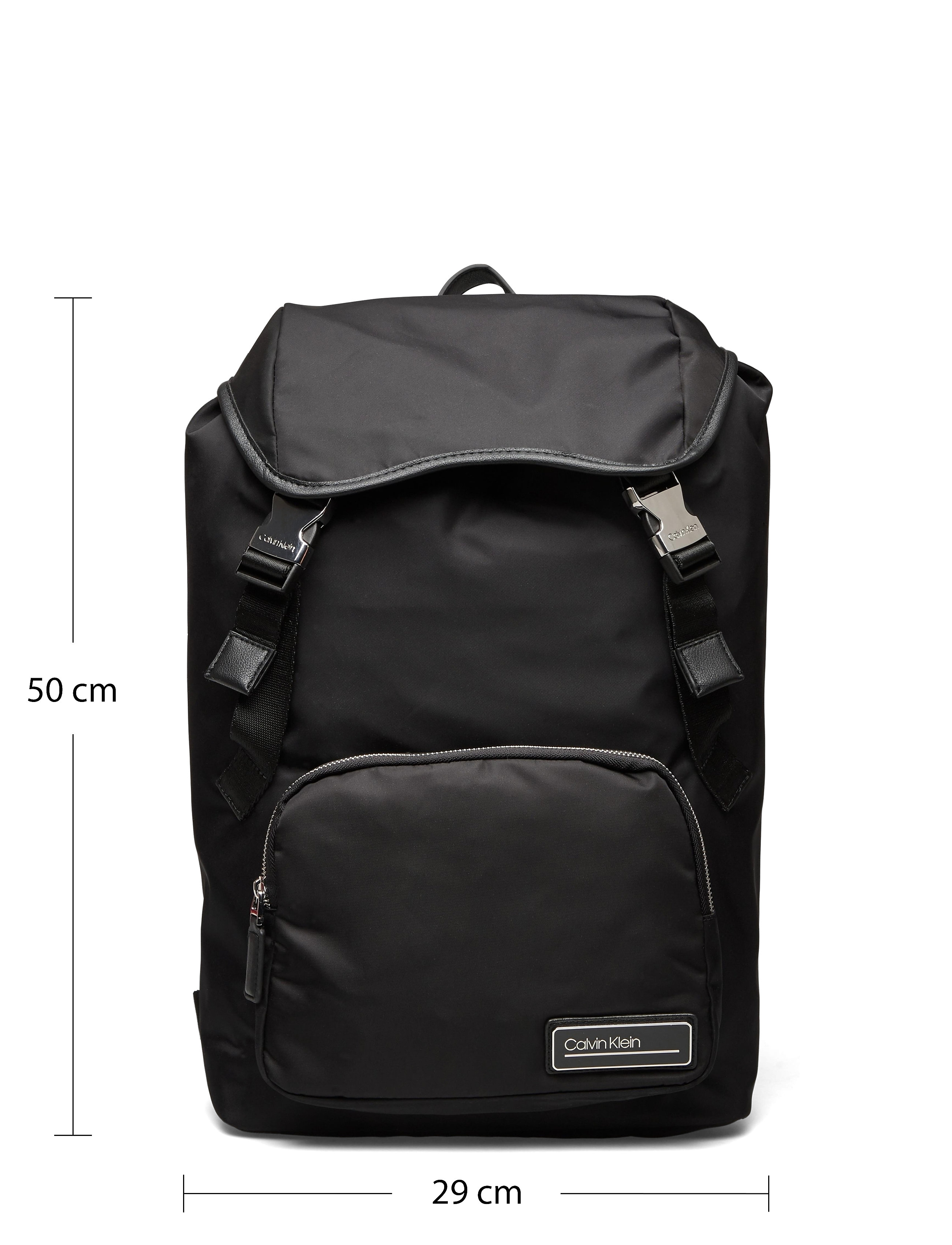 Calvin Klein - PRIMARY BACKPACK W FLAP - black - 4