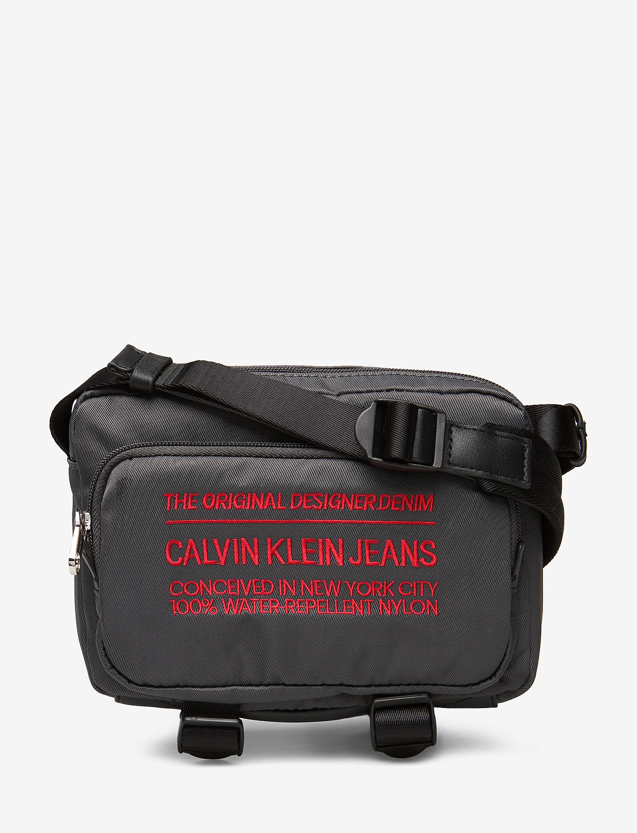 Calvin Klein - NYLON UTILITY UTILIT - grey pinestripe - 0