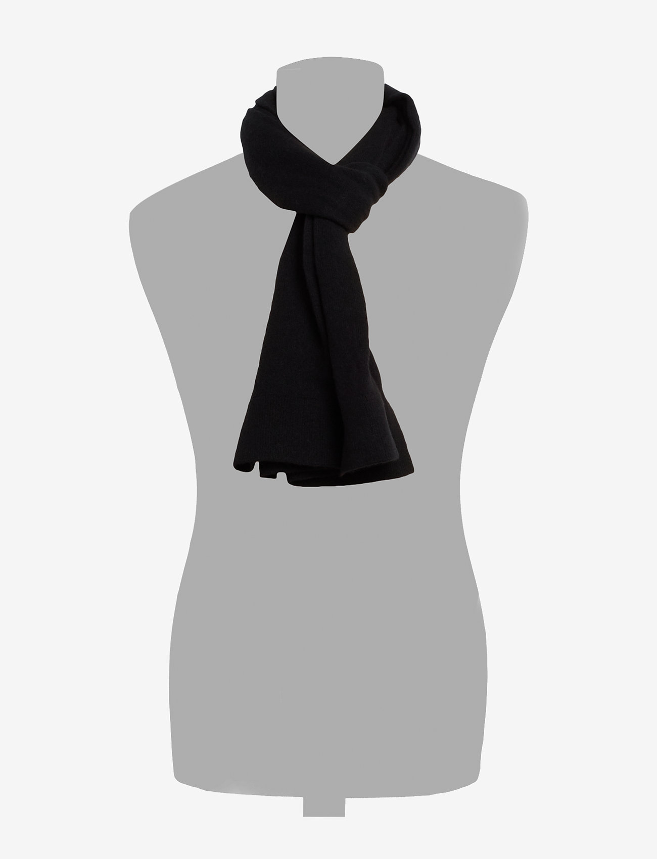 Calvin Klein - BOILED WOOL SCARF - black - 1