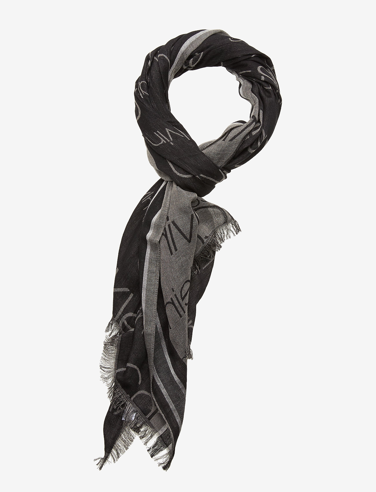 Calvin Klein - WOVEN RUNNER LOGO SC - black - 0