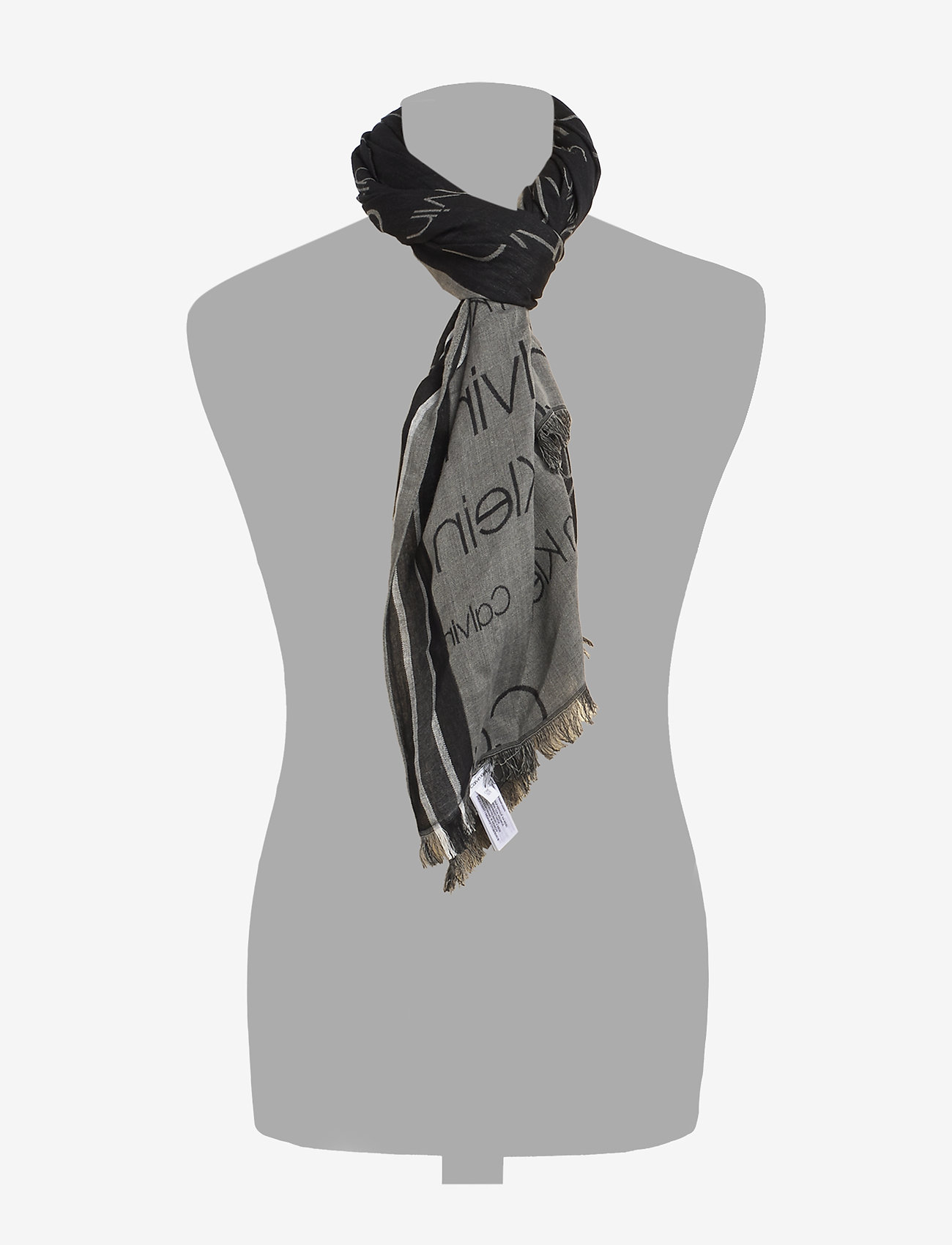 Calvin Klein - WOVEN RUNNER LOGO SC - black - 1