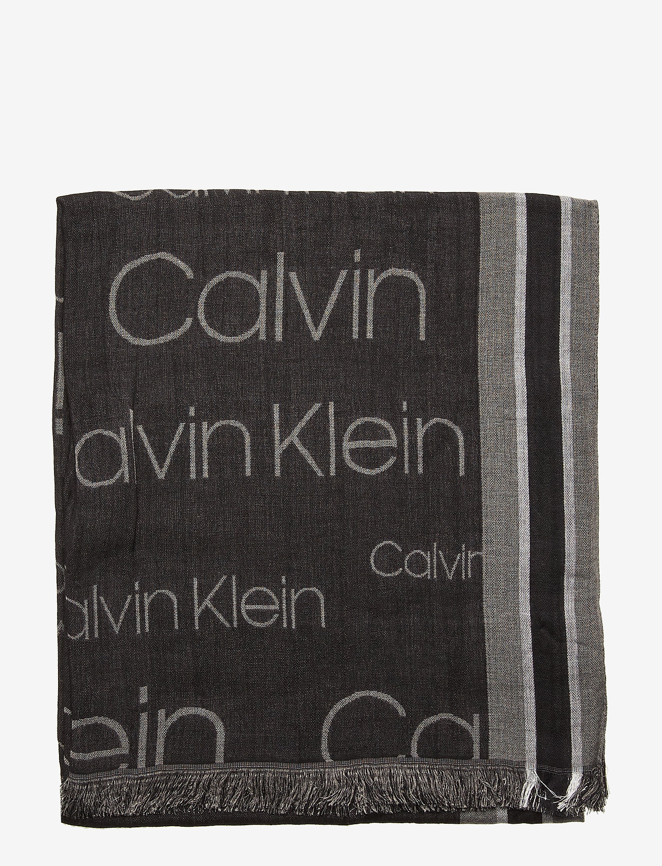 Calvin Klein - WOVEN RUNNER LOGO SC - black - 2