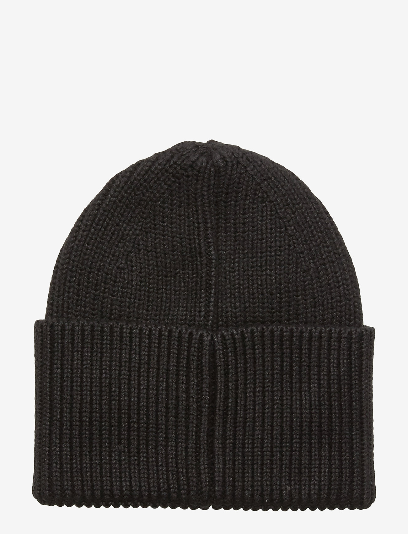 Calvin Klein - XL FOLD RIB BEANIE - black - 1