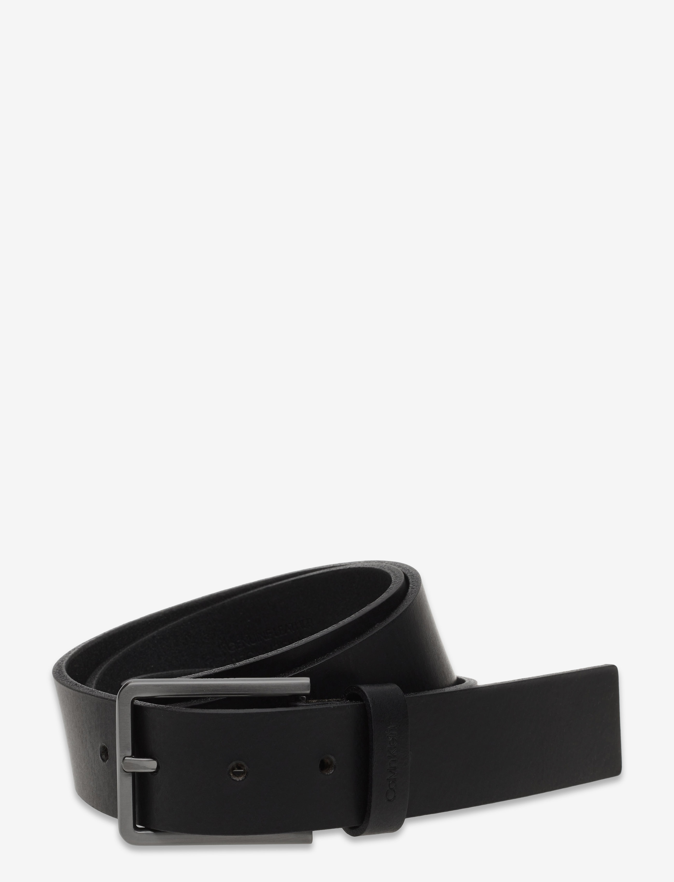Calvin Klein 35MM ESSENTIAL BELT - Accessoarer - BLACK / black