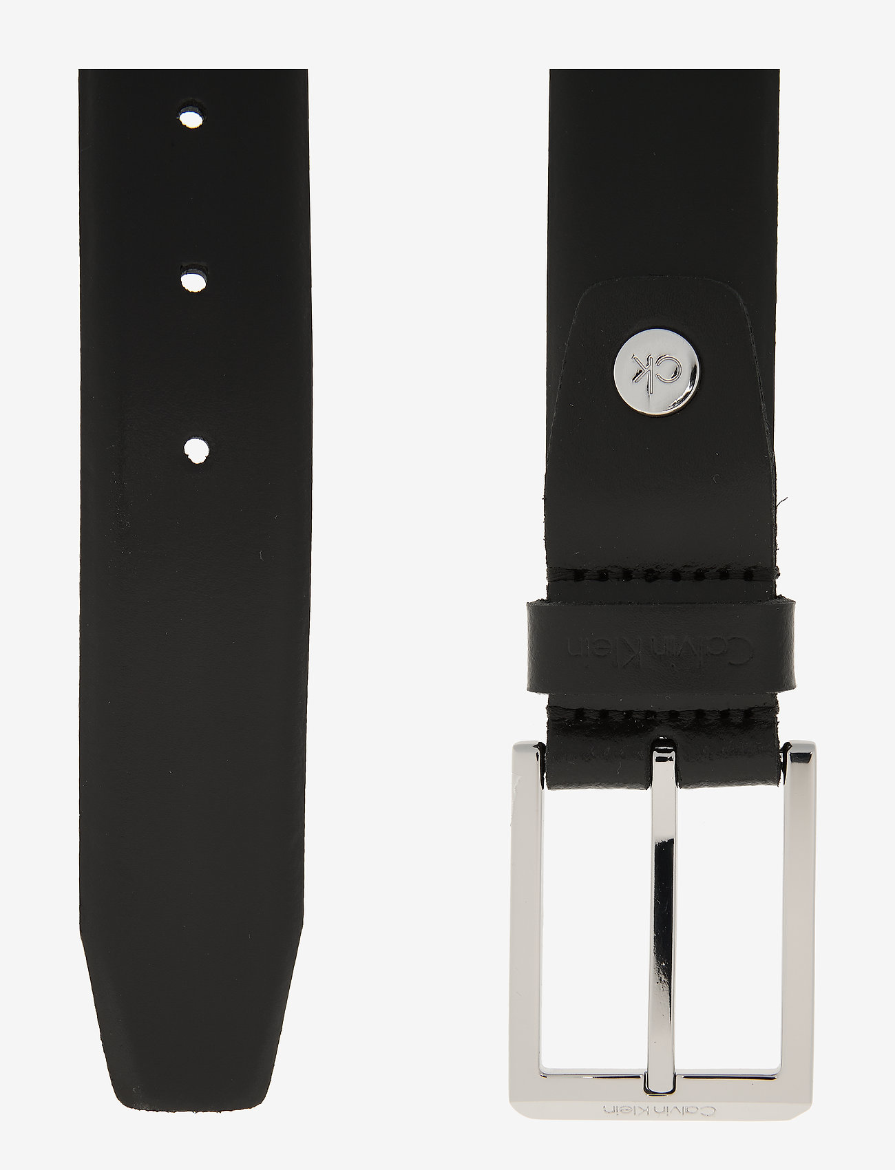 Calvin Klein - 35MM ADJ BOMBED BELT - black - 1