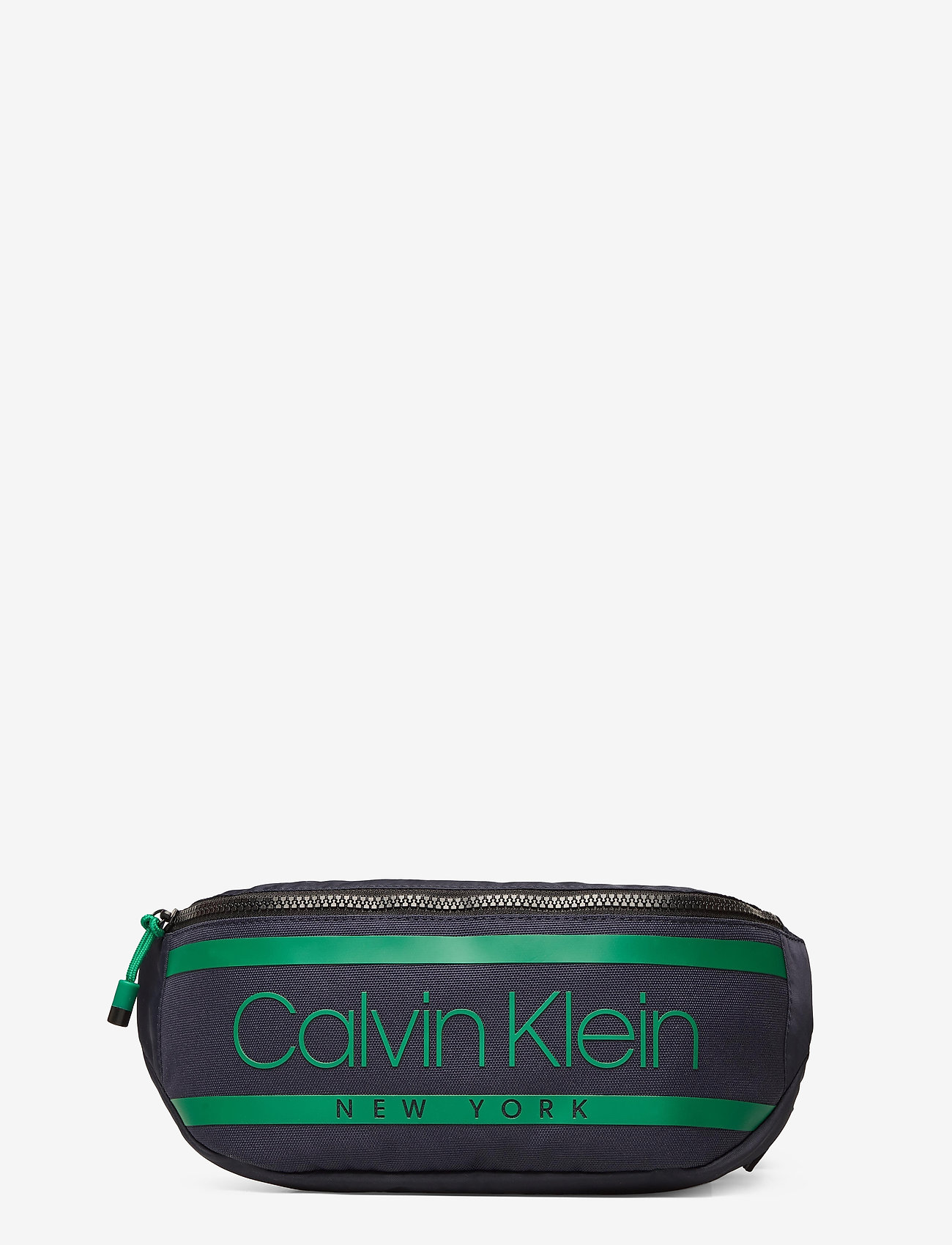 Calvin Klein - STRIPED LOGO WAISTBAG - ck navy - 0