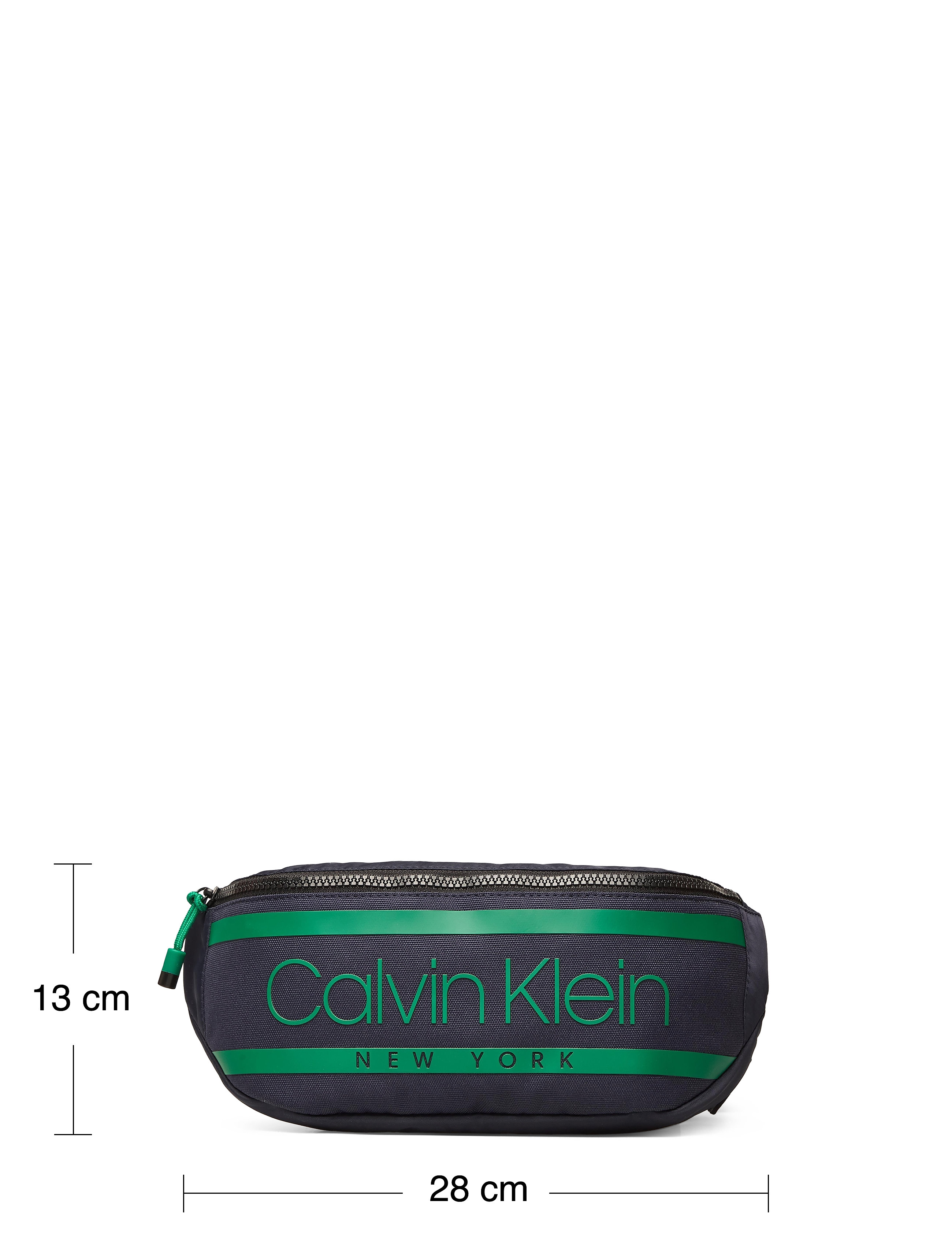 Calvin Klein - STRIPED LOGO WAISTBAG - ck navy - 4