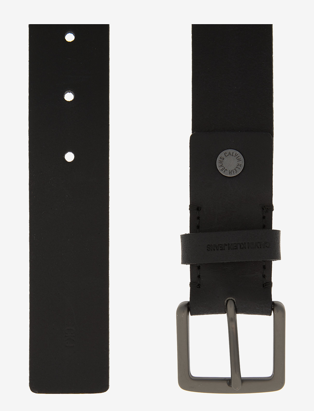 Calvin Klein - CKJ UNIFORM CLASSICADJBELT 35 MM - black - 1