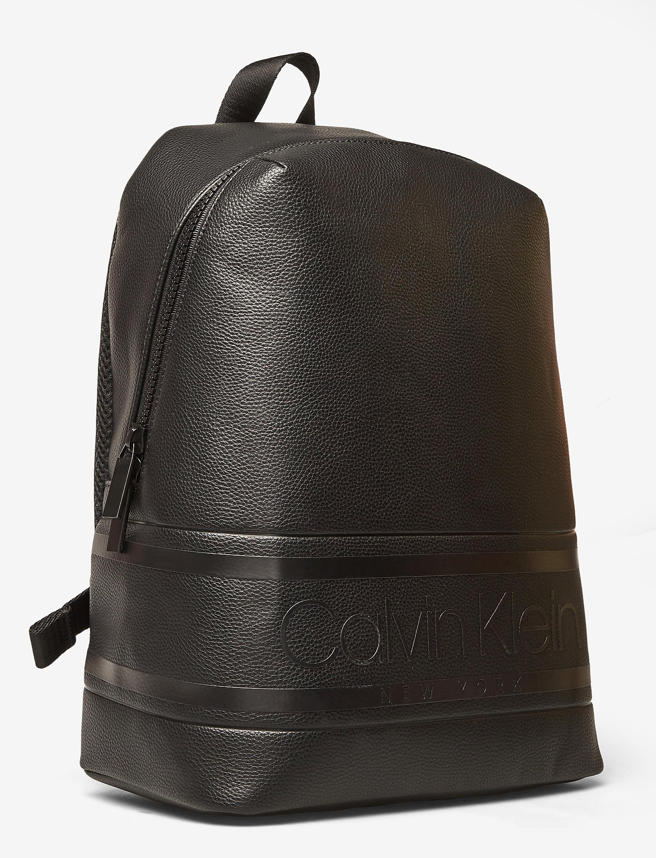 Calvin Klein - STRIPED LOGO PU ROUN - ck black - 2
