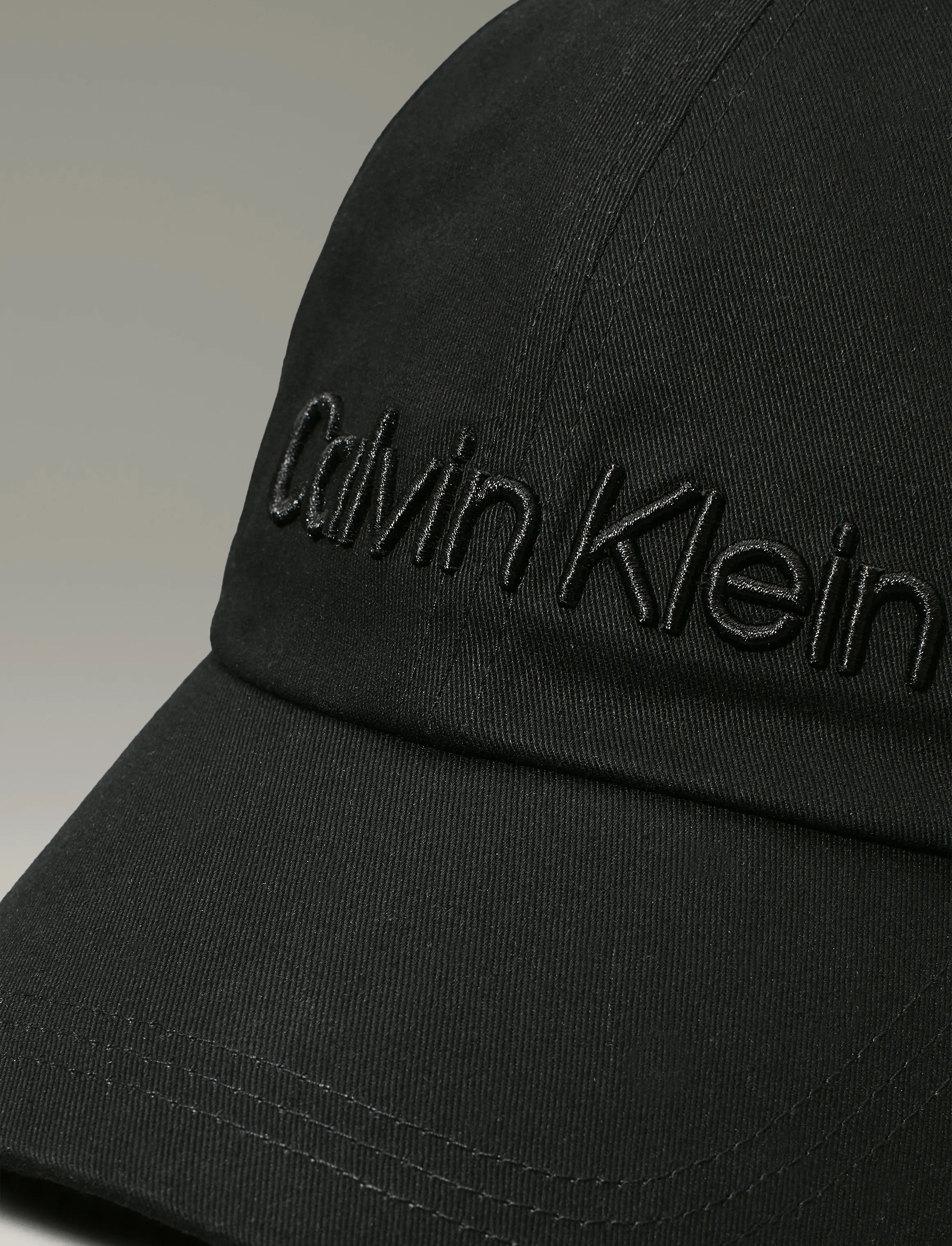 Calvin Klein - CALVIN EMBROIDERY BB CAP - black - 3
