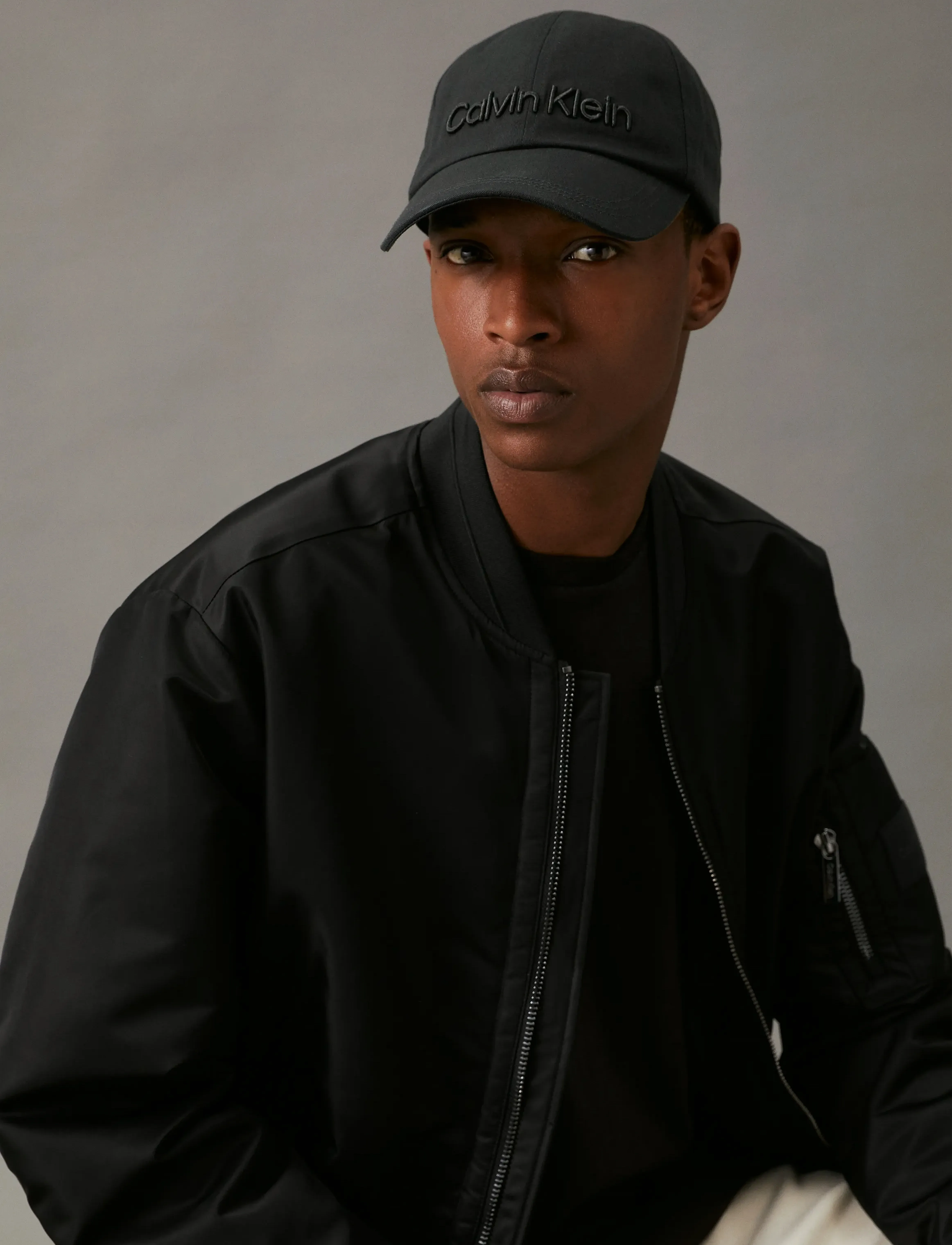 Calvin Klein - CALVIN EMBROIDERY BB CAP - black - 5