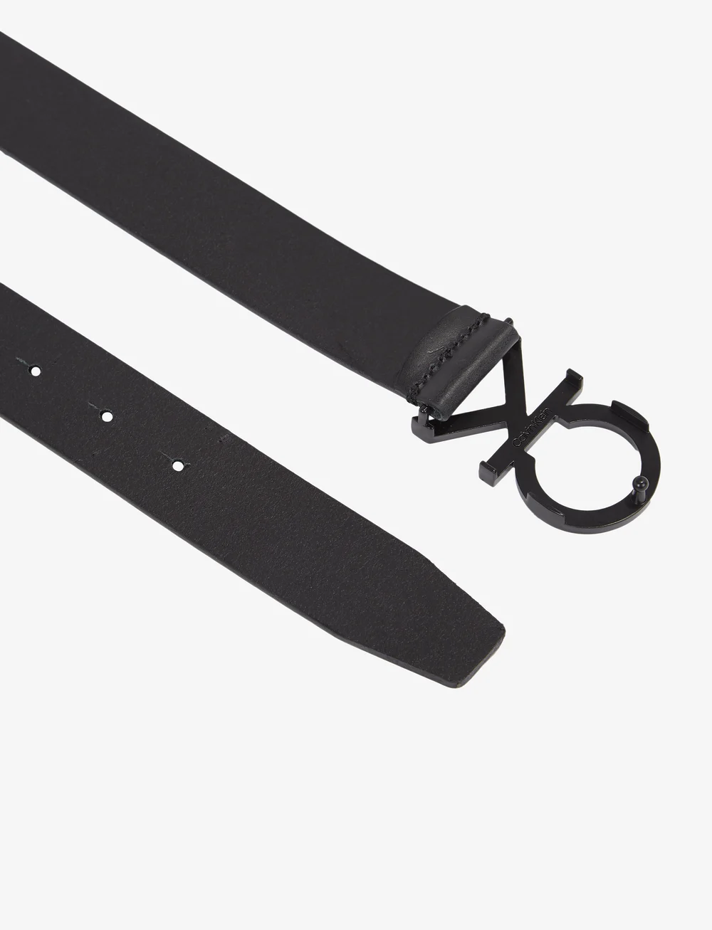 Calvin Klein - CK BUCKLE BELT BLACK 35MM - classic belts - black - 5