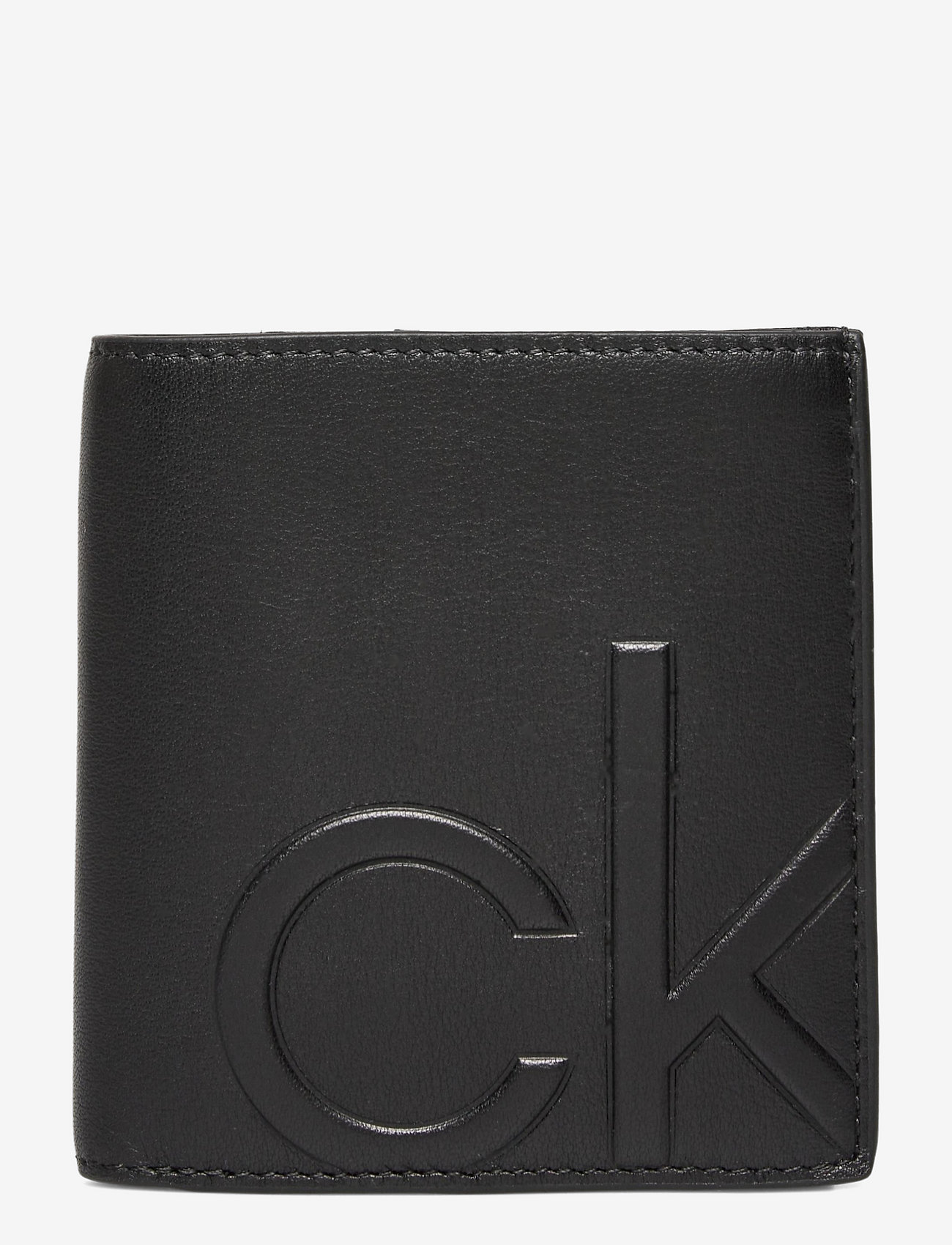 Calvin Klein - TRIFOLD 6CC W/ COIN - ck black - 0