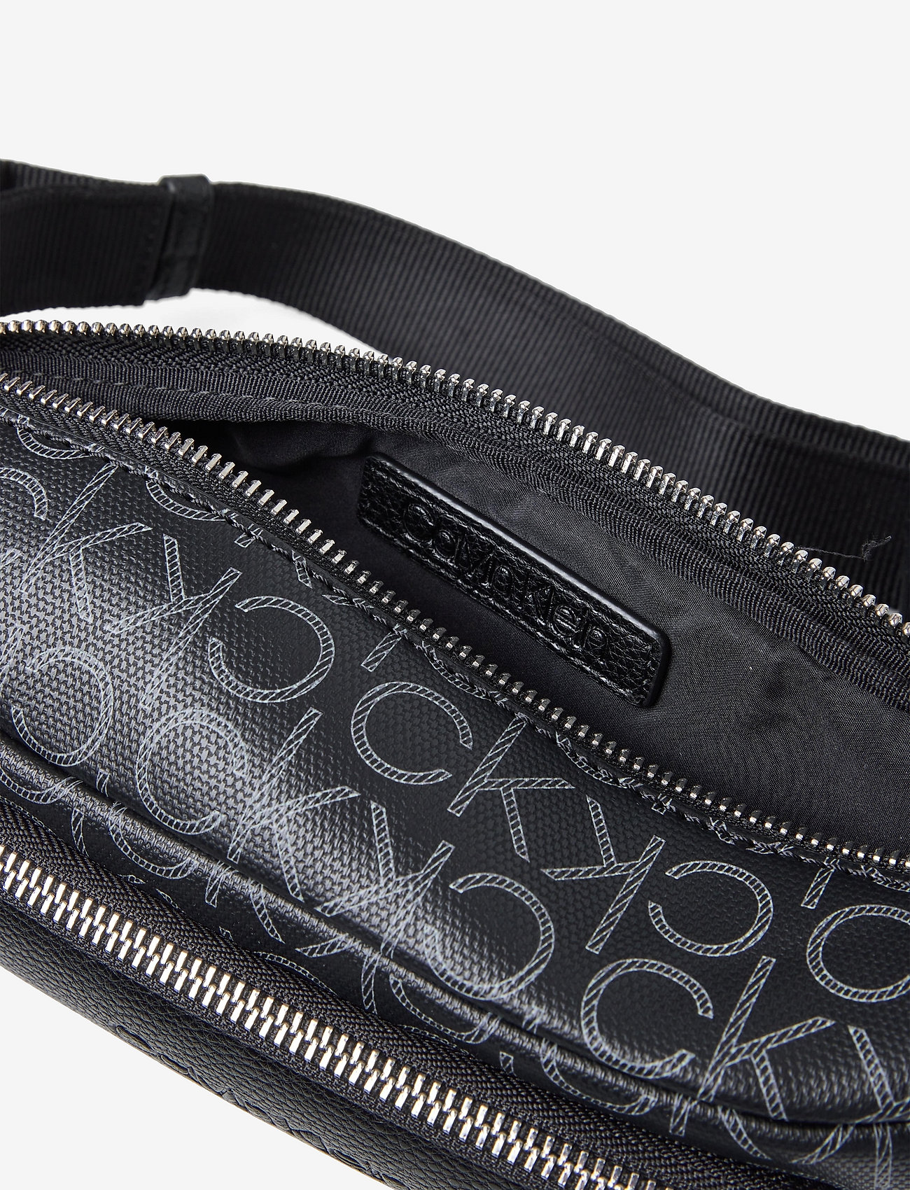Calvin Klein - WAISTBAG - black mono mix - 4