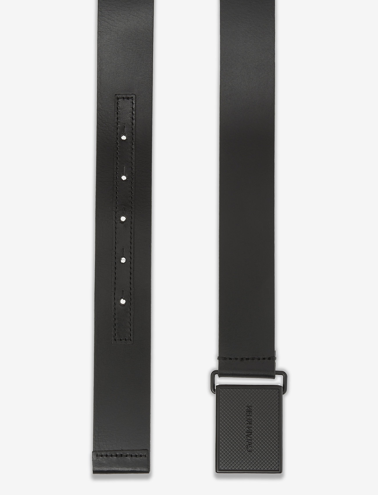 Calvin Klein - PIQUE METAL PLAQUE TONAL 35MM - ck black - 1