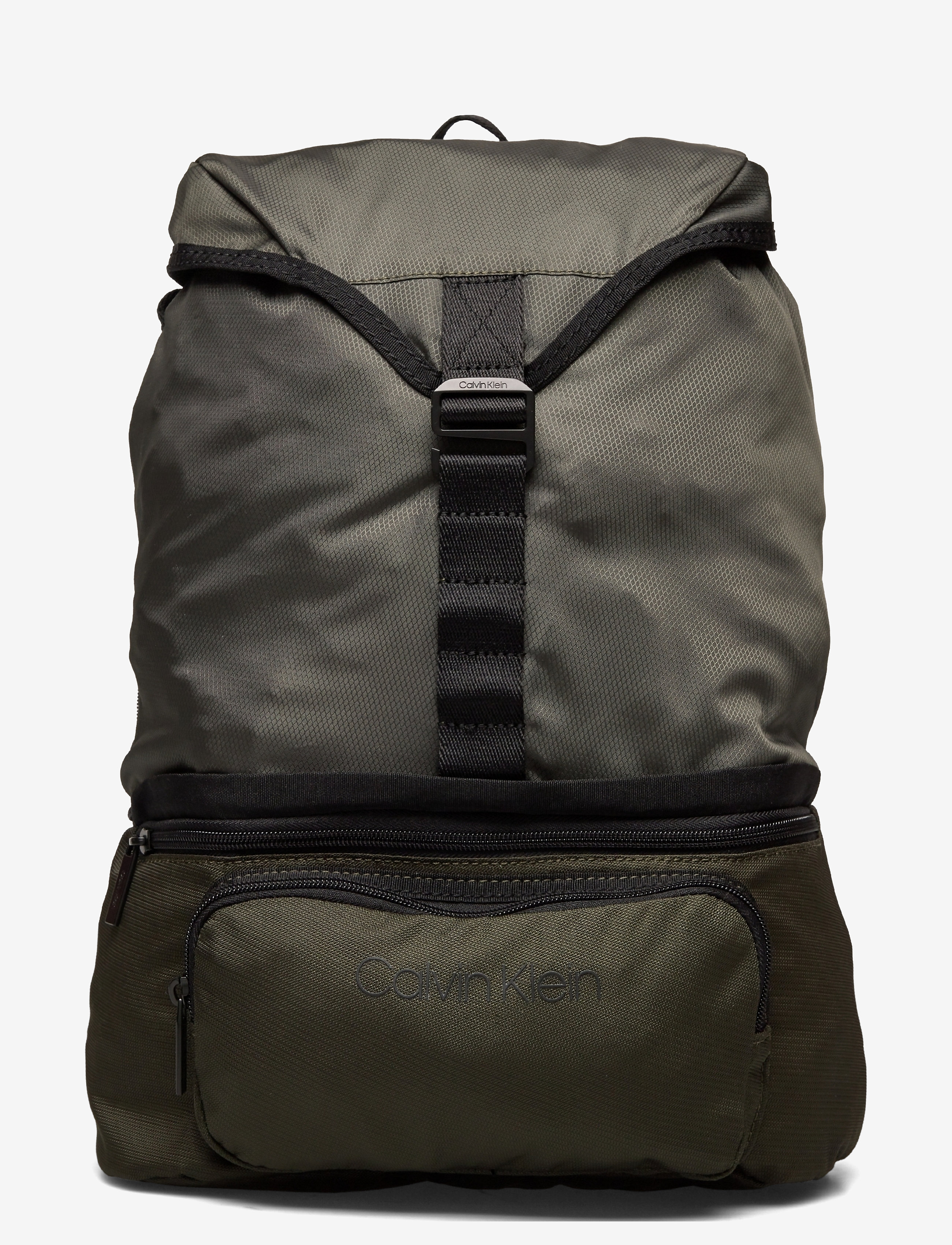 Calvin Klein - 2 IN 1 BP/WAISTBAG - dark olive - 0