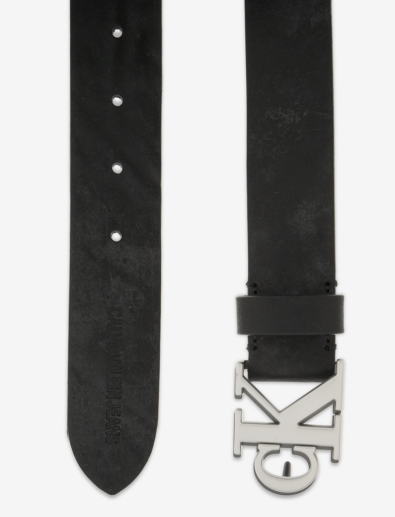 Calvin Klein - MONO HARDWARE SHADOW BELT 35MM - black - 1