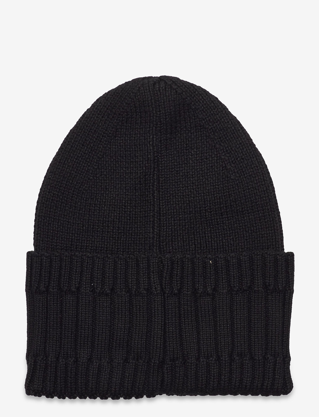 Calvin Klein - MONOGRAM COTTON RIB BEANIE - black - 1
