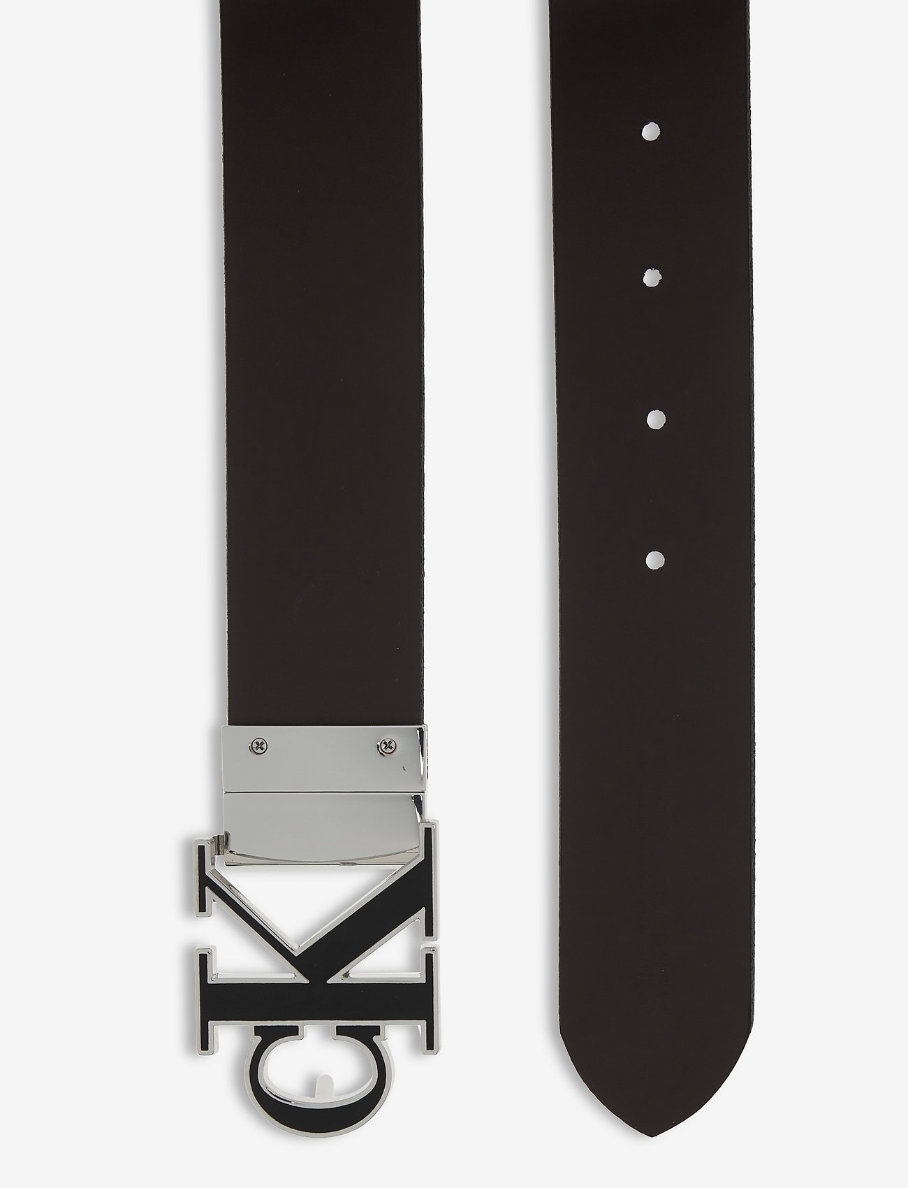 Calvin Klein - MONO HARDWARE REV/ADJ BELT 35MM - black/bitter brown - 3