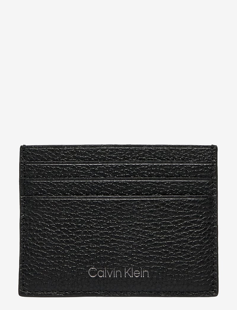 Calvin Klein - WARMTH CARDHOLDER 6CC - kartenetuis - ck black - 0