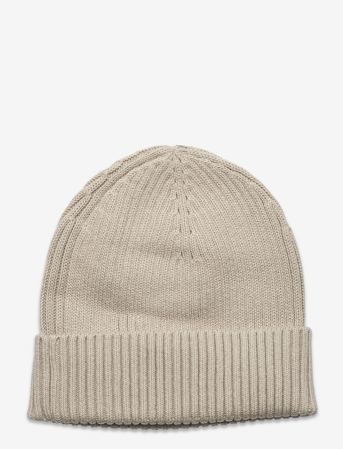 Calvin Klein - BASIC RIB BEANIE - bleached stone - 1