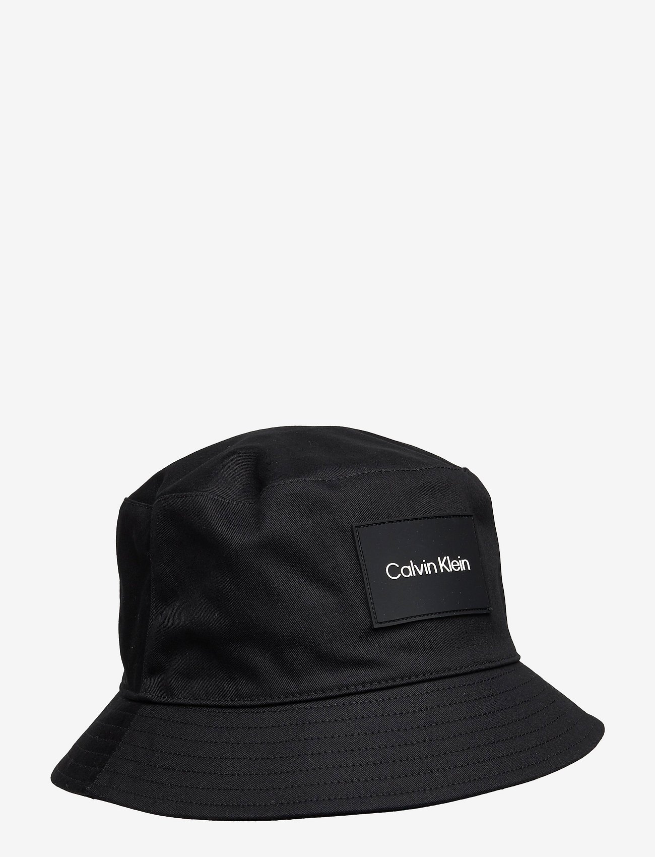 Calvin Klein - RTW PATCH BUCKET HAT - ck black - 0