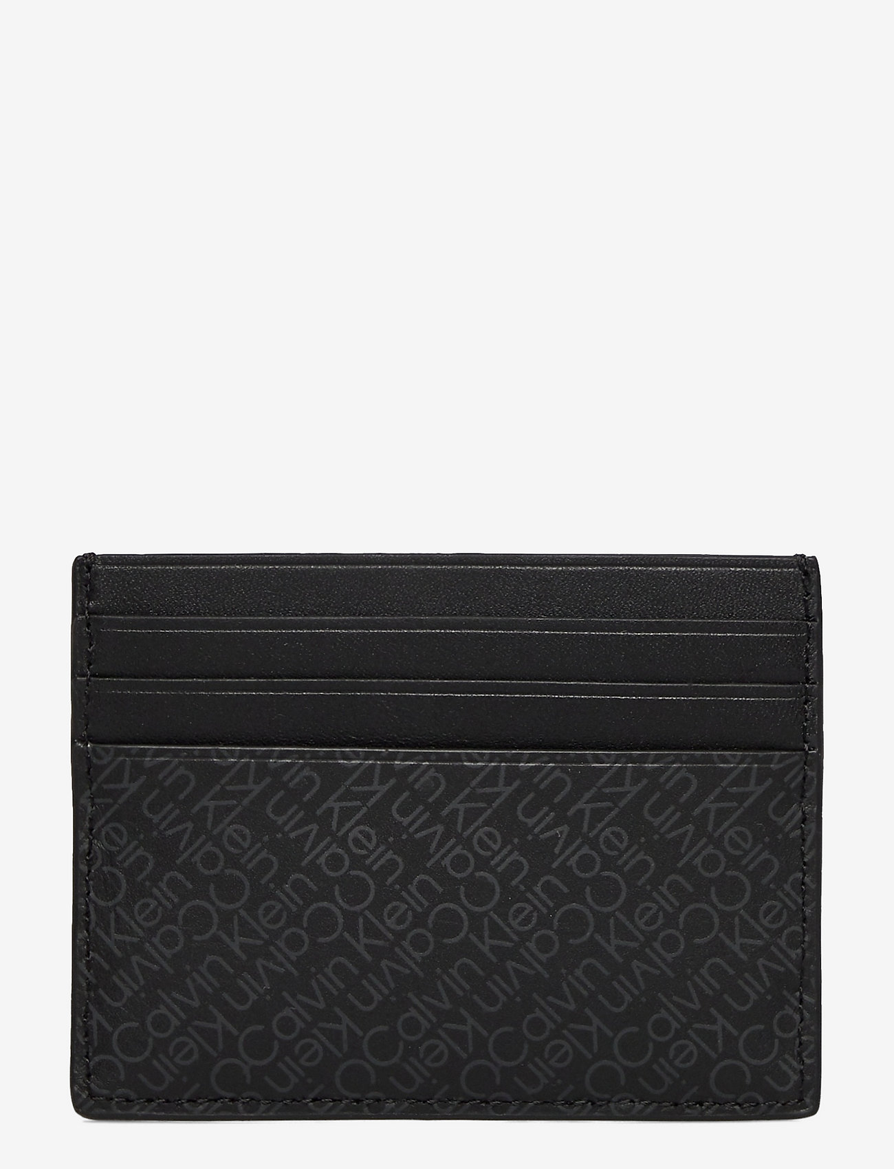 Calvin Klein - ZIG ZAG CARDHOLDER 6CC - black zig zag - 1