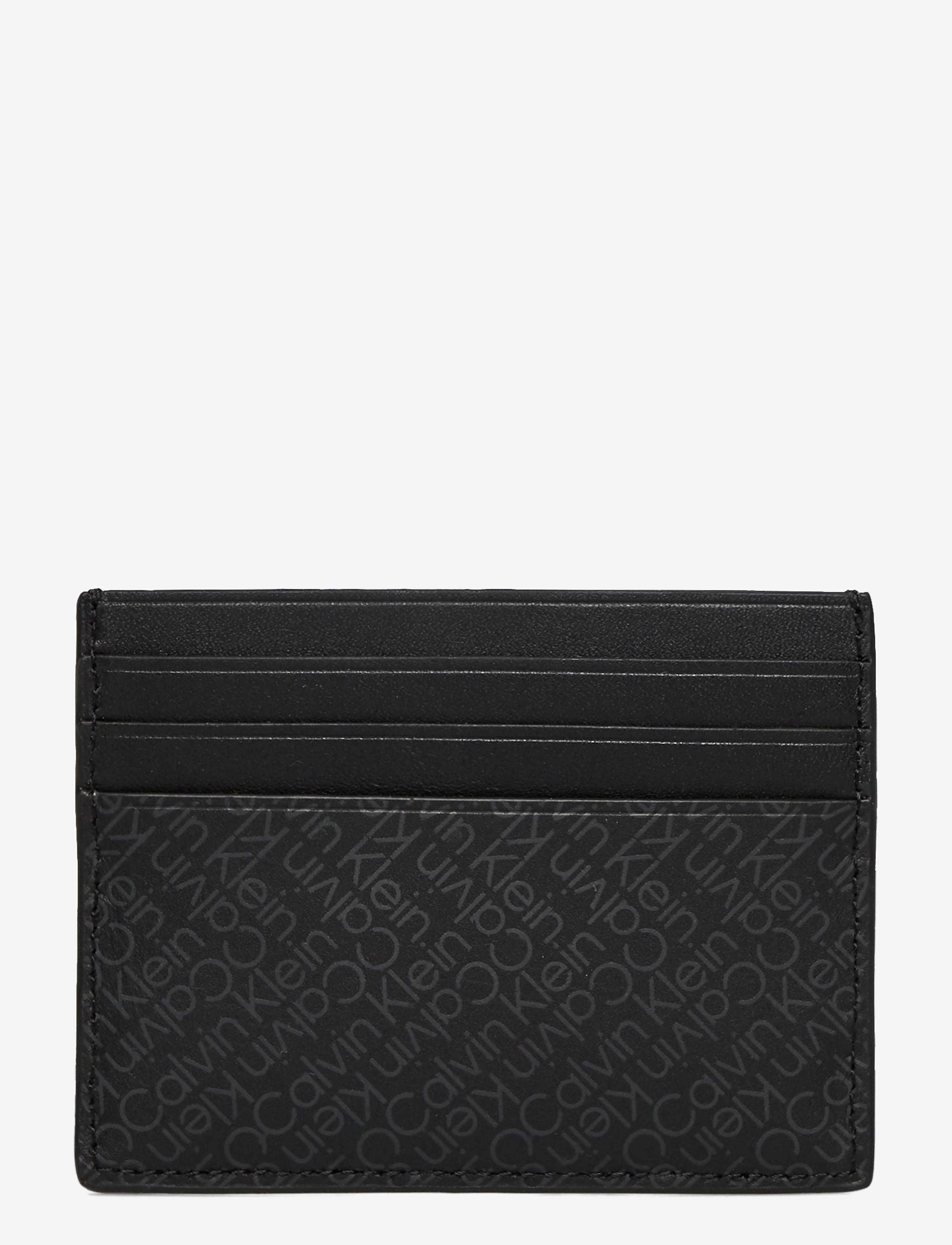 Calvin Klein - ZIG ZAG CARDHOLDER 6CC - black zig zag - 1