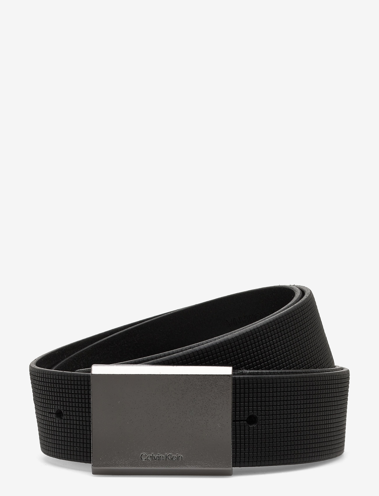 Calvin Klein - CK CLEAN PLAQUE GEO TEX 35MM - ck black - 0