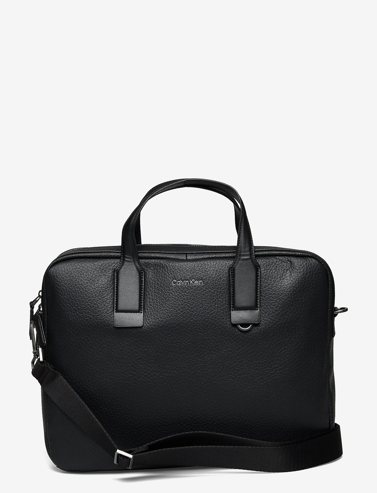 Calvin Klein - WARMTH LAPTOP BAG BUF - ck black - 0