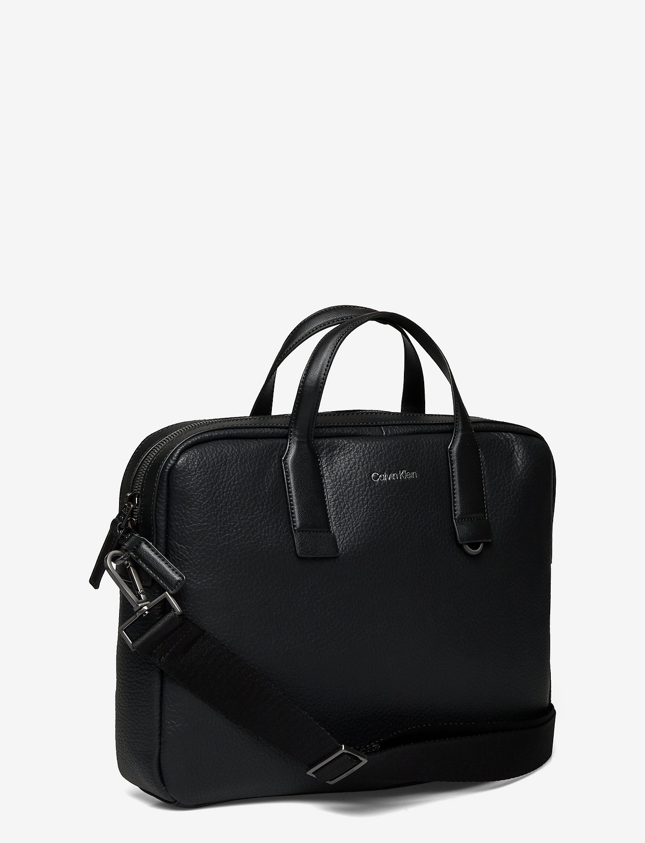 Calvin Klein - WARMTH LAPTOP BAG BUF - ck black - 2
