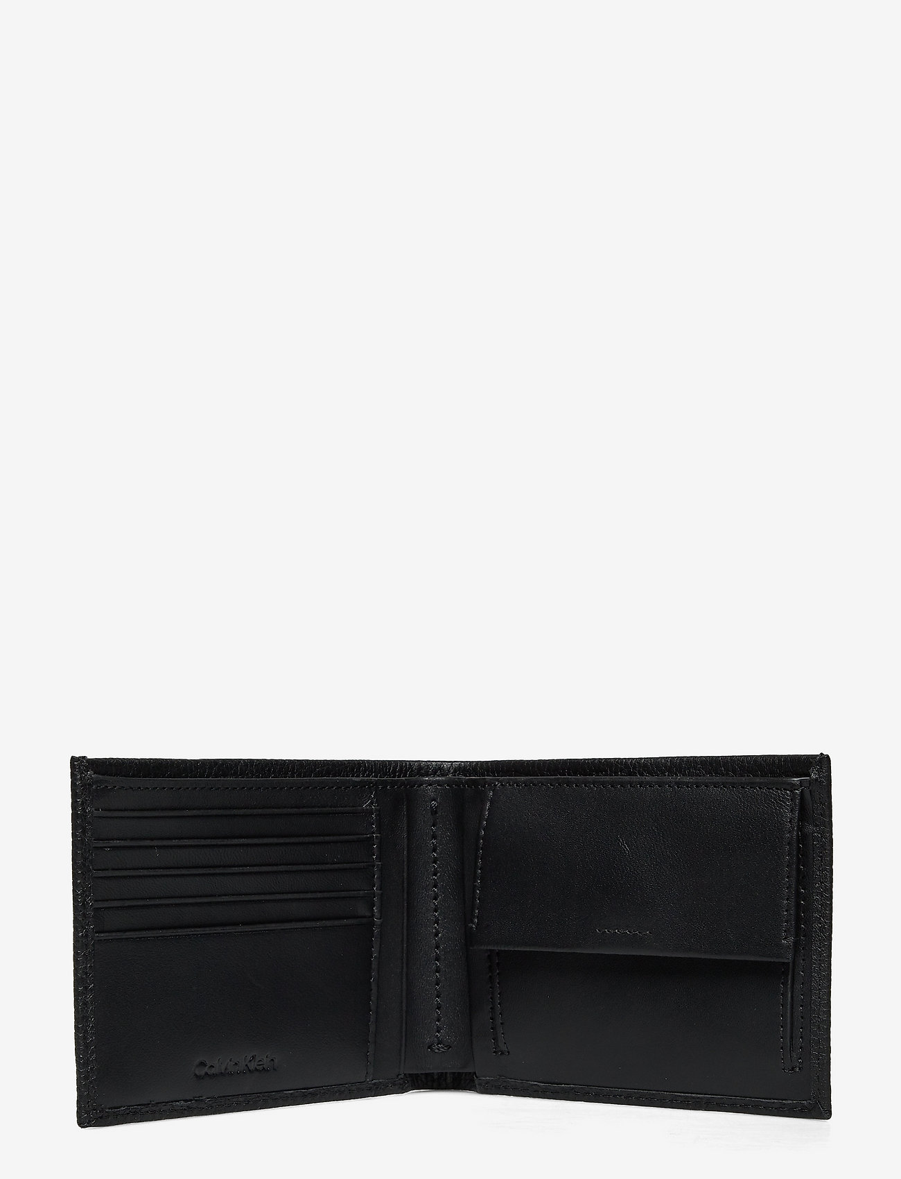 Calvin Klein - WARMTH BIFOLD 5CC W/ COIN L - kaardihoidjad - ck black - 3