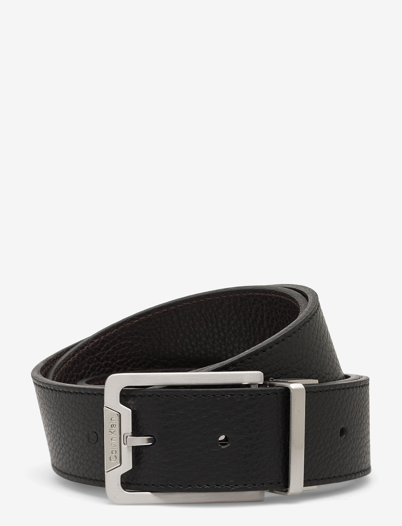 Calvin Klein - ADJ/REV CALVIN INSERT PB 35MM - ck black/brown - 0