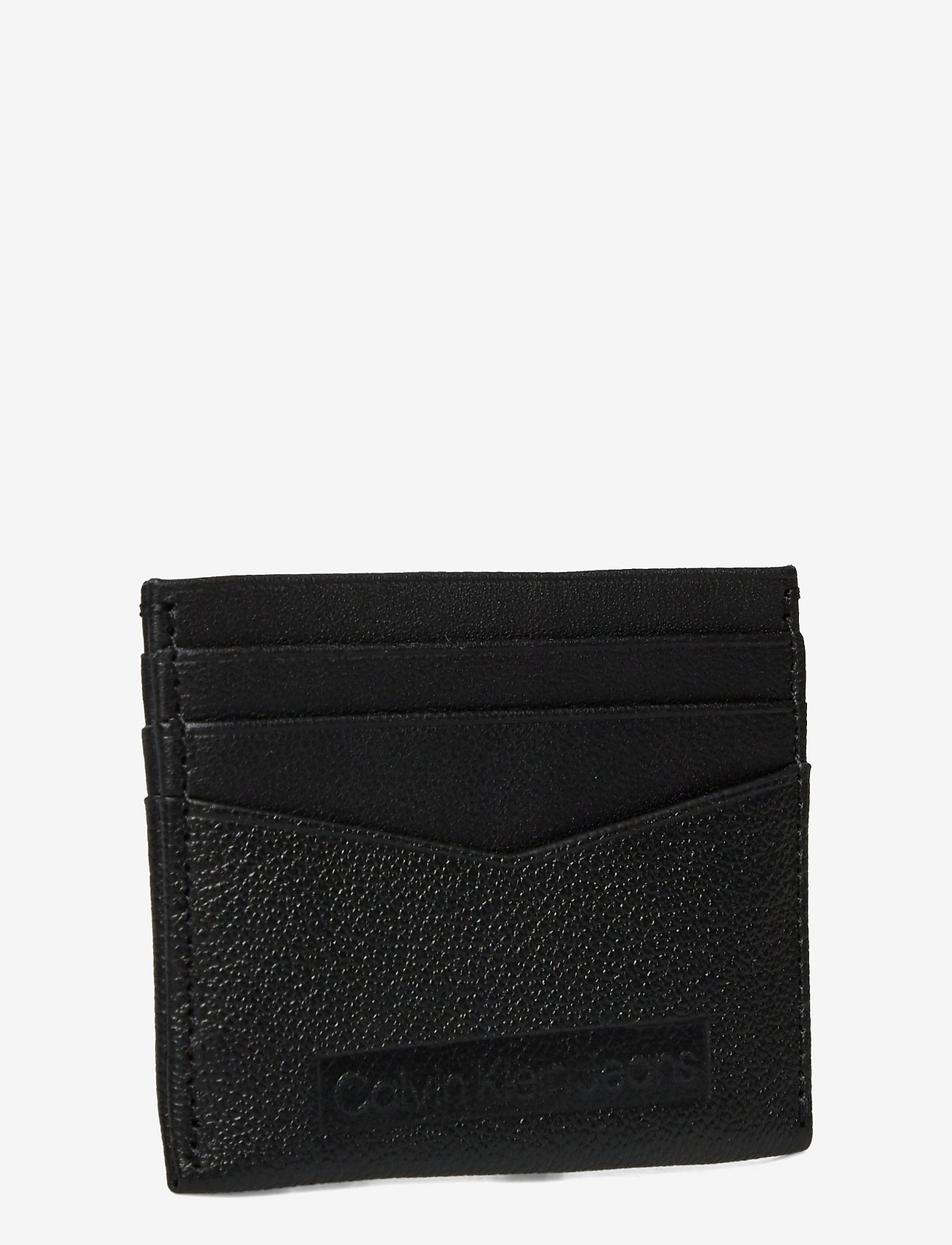 Calvin Klein - LOGO EMBOSS CARDCASE 6CC - black - 2