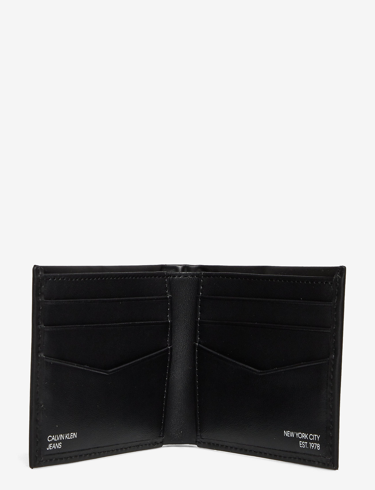 Calvin Klein - PRINTED MONO BILLFOLD - black - 3